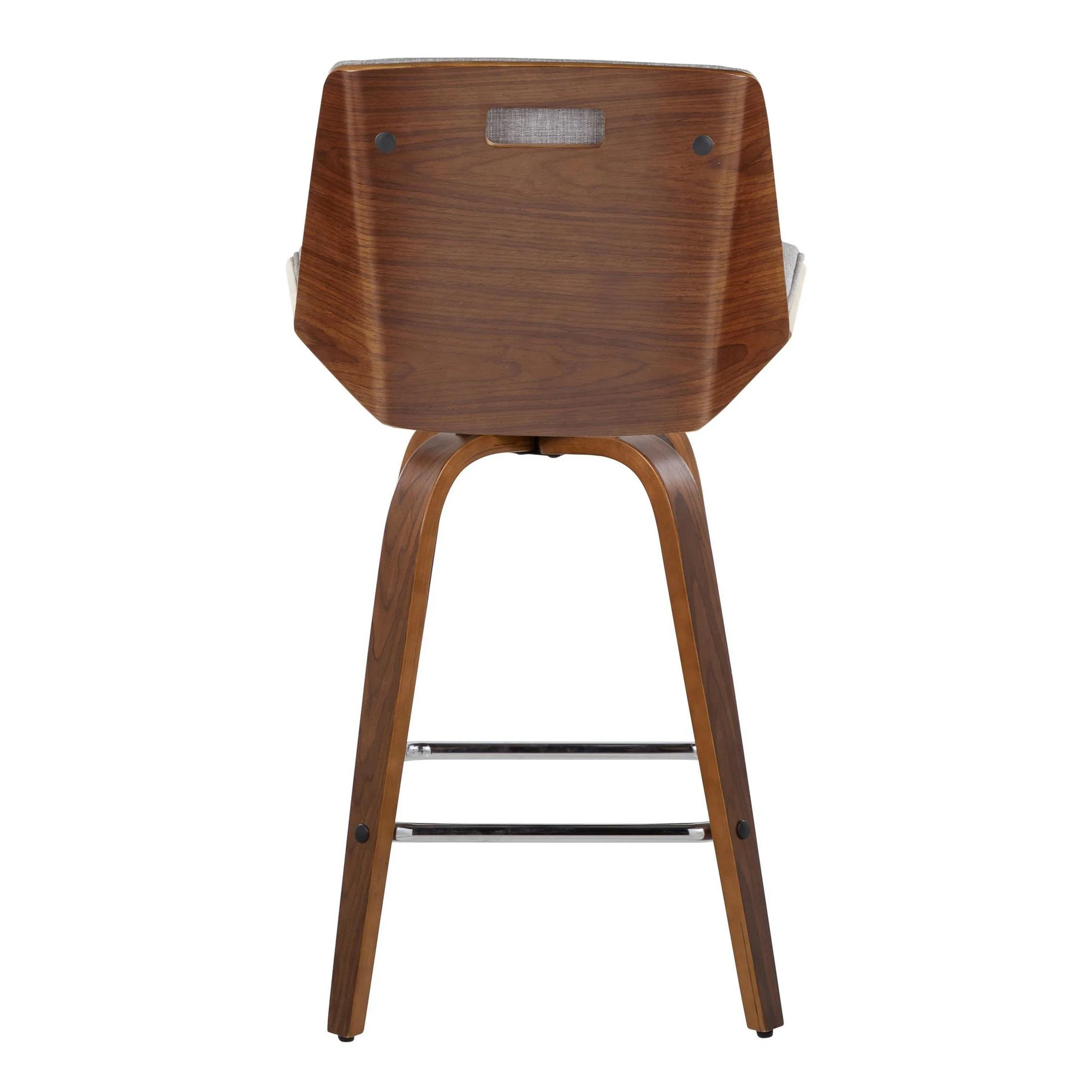 Corazza 26" Fixed-Height Counter Stool - Set of 2 By LumiSource - B26-CRZZFB-GRTZS2 WLWLCHAR2 - Image 20
