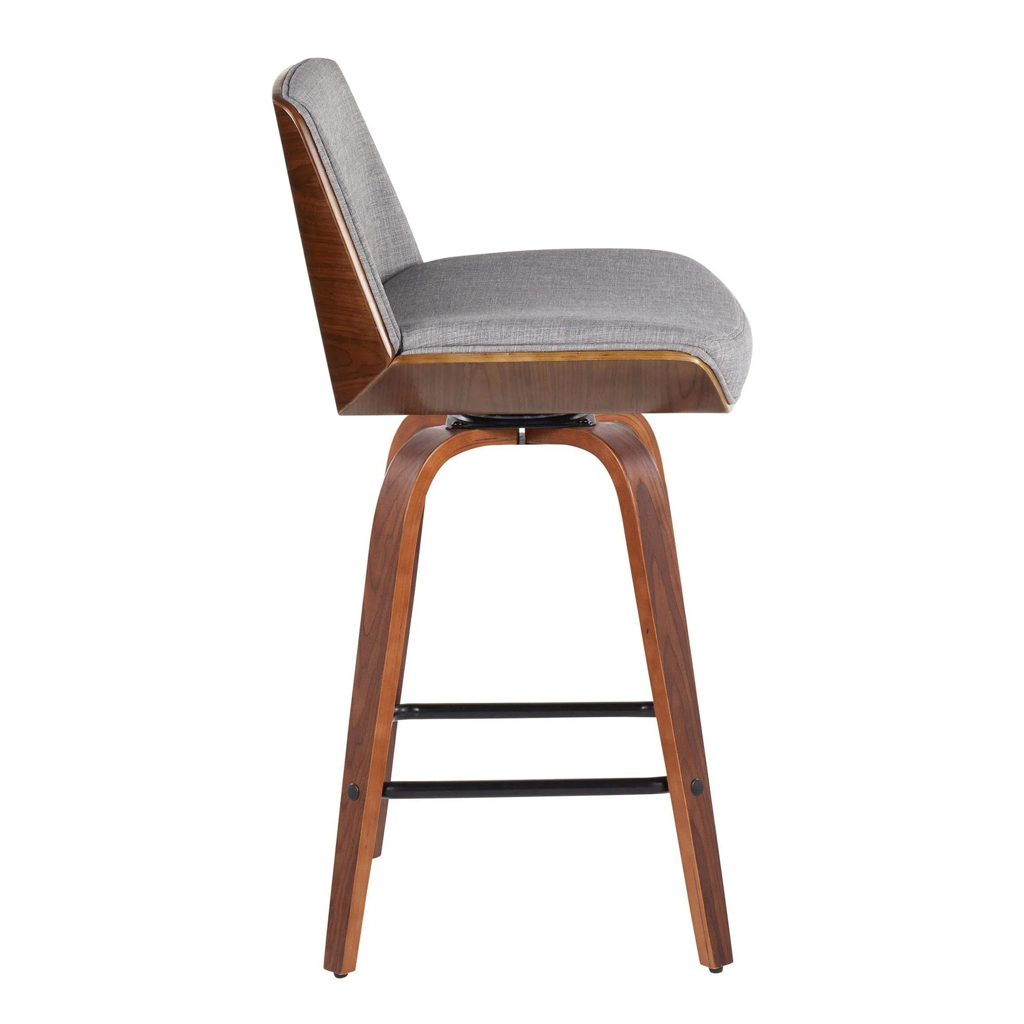 Corazza 26" Fixed-Height Counter Stool - Set of 2 By LumiSource - B26-CRZZFB-GRTZS2 WLWLCHAR2 - Image 25