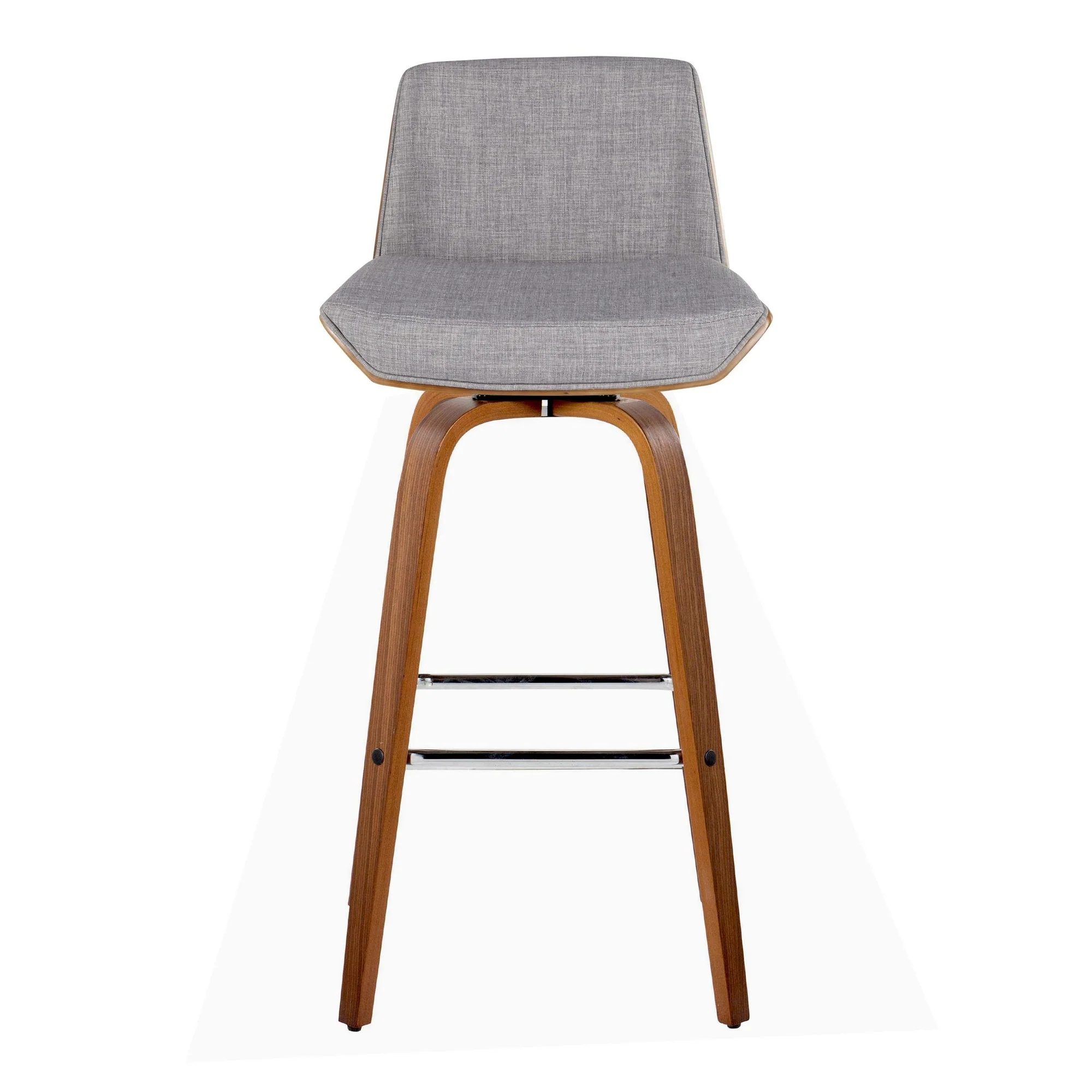 Corazza 30" Fixed-Height Barstool - Set of 2 By LumiSource - B30-CRZZFB-GRTZS2 WLWLCHAR2 - Image 20