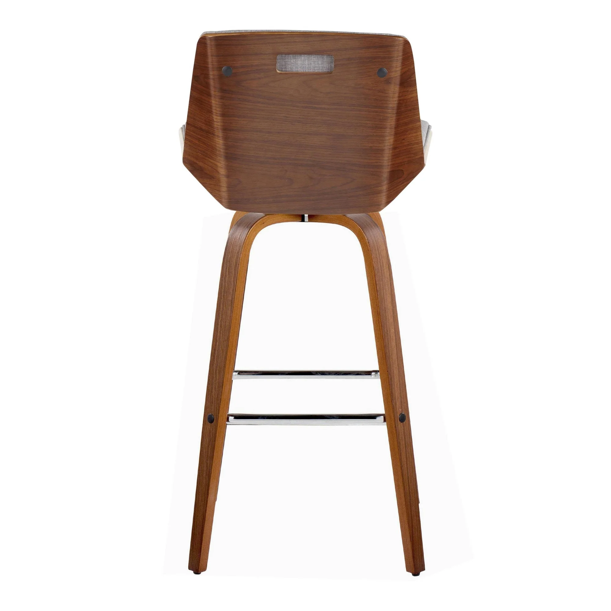 Corazza 30" Fixed-Height Barstool - Set of 2 By LumiSource - B30-CRZZFB-GRTZS2 WLWLCHAR2 - Image 21