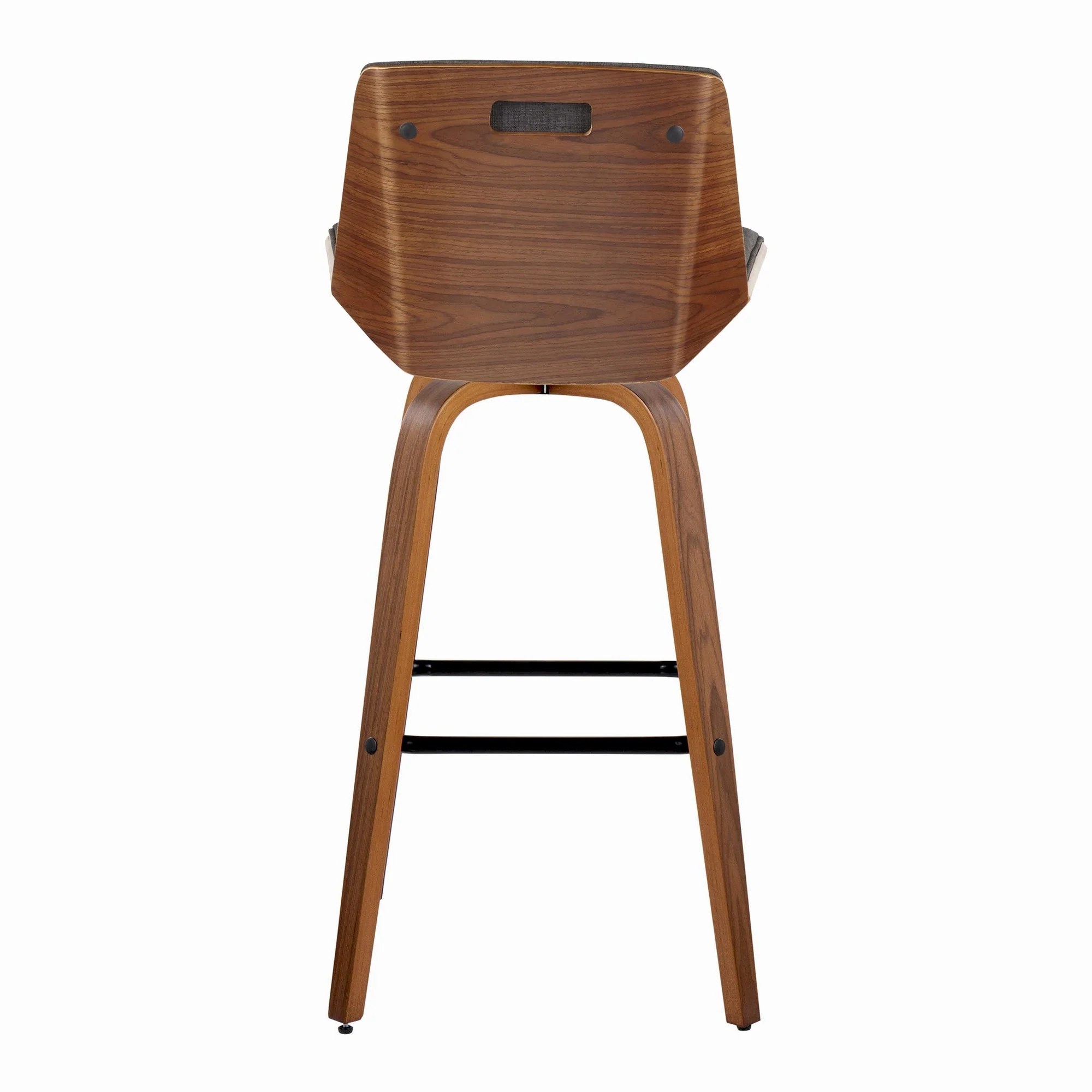 Corazza 30" Fixed-Height Barstool - Set of 2 By LumiSource - B30-CRZZFB-GRTZS2 WLWLCHAR2 - Image 31