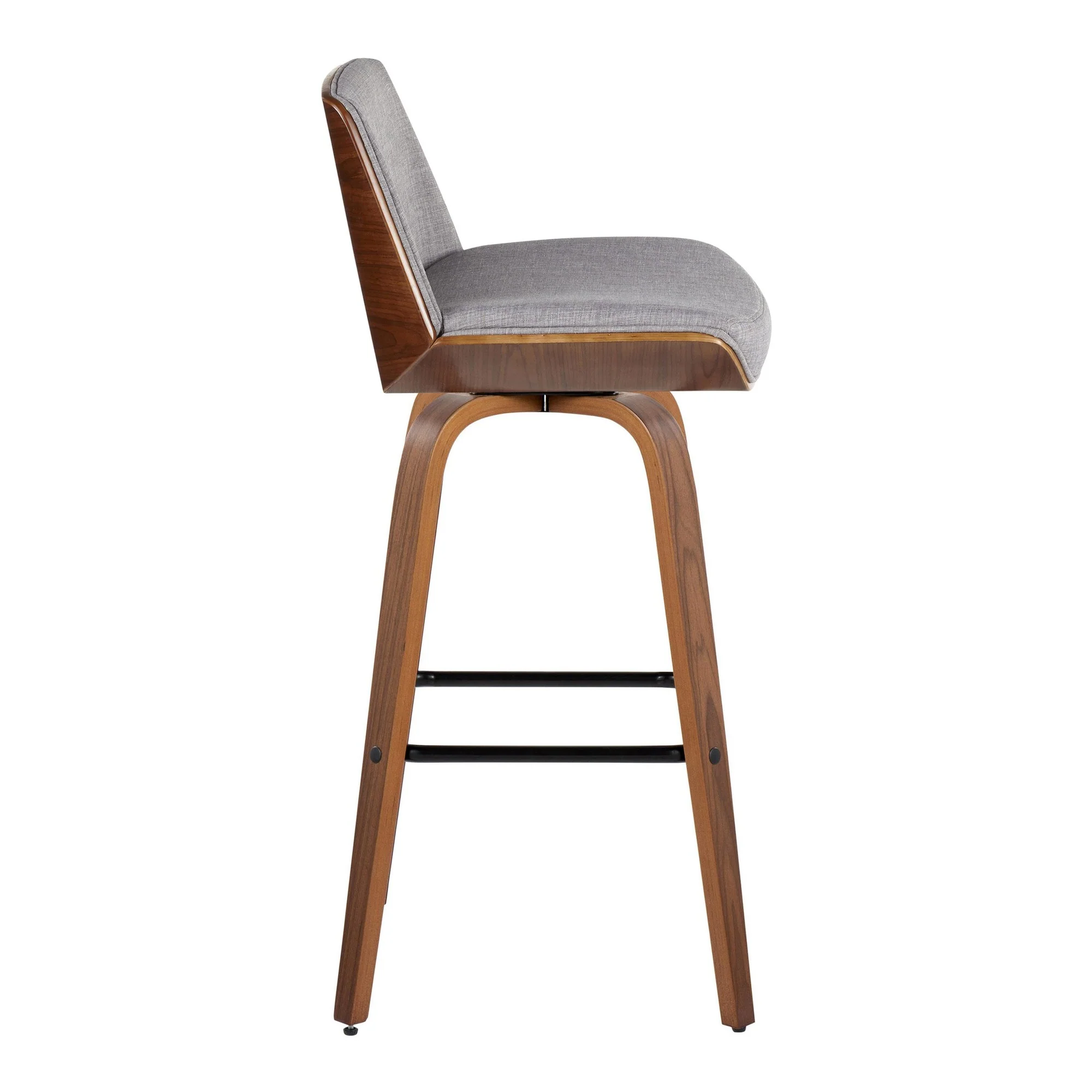 Corazza 30" Fixed-Height Barstool - Set of 2 By LumiSource - B30-CRZZFB-GRTZS2 WLWLCHAR2 - Image 38
