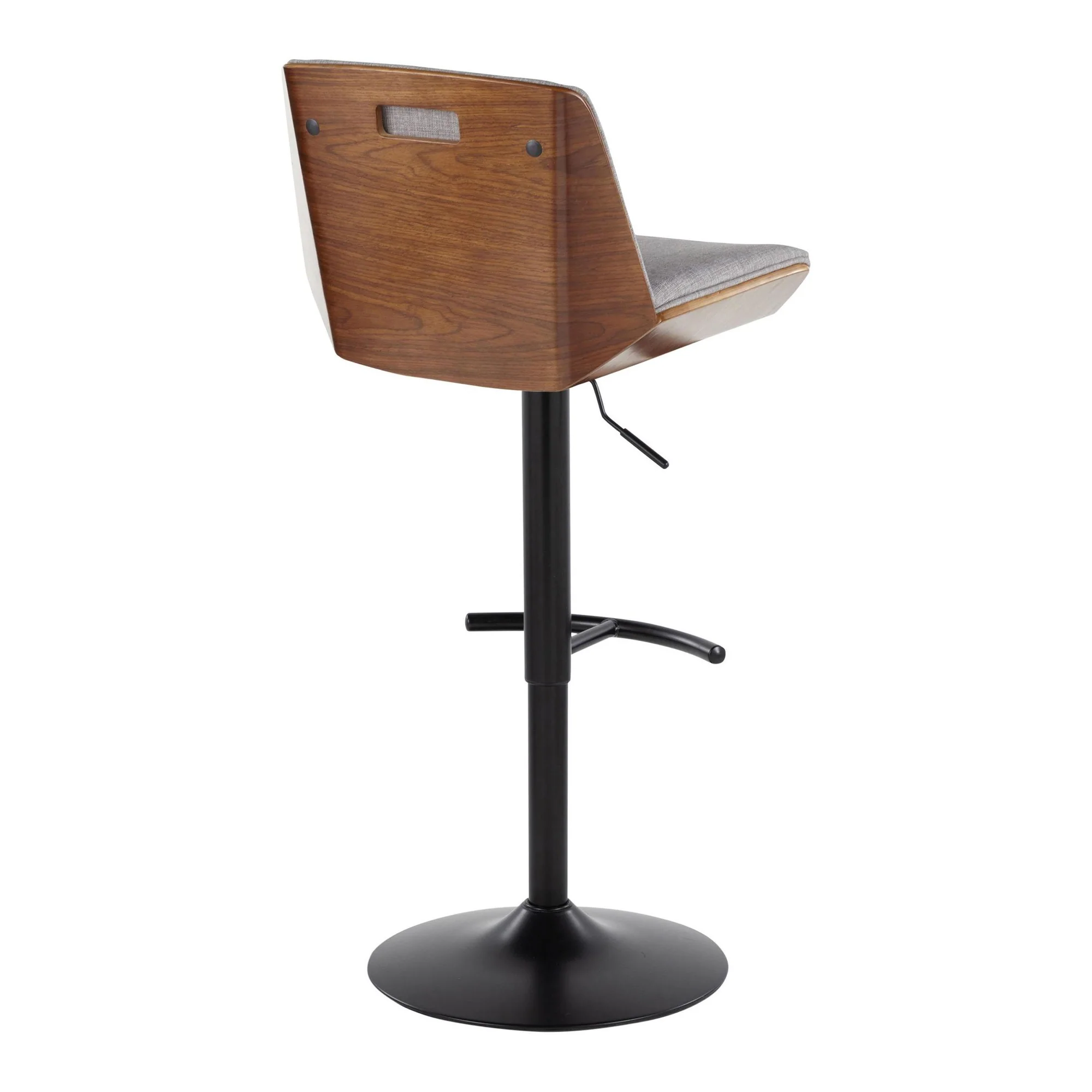 Corazza Adjustable Barstool - Set of 2 By LumiSource - BS-CRZZFB-RT2 BKWLCHAR2 - Image 14