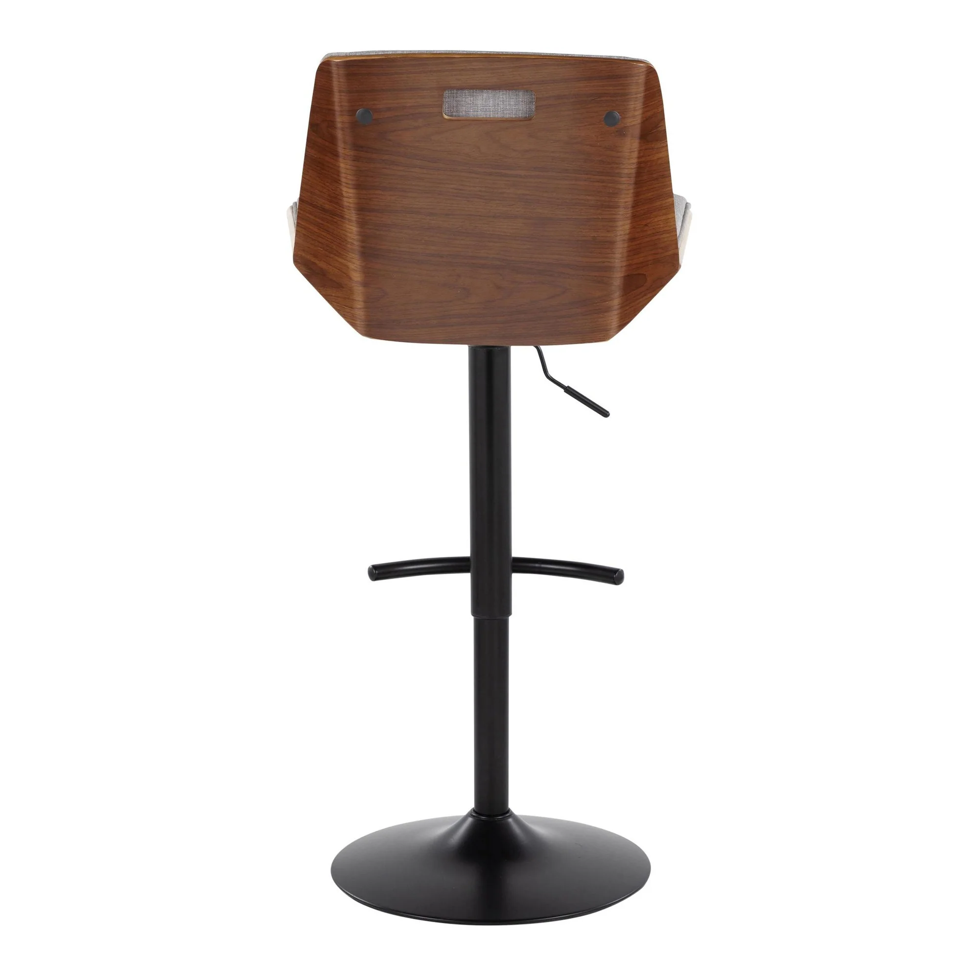 Corazza Adjustable Barstool - Set of 2 By LumiSource - BS-CRZZFB-RT2 BKWLCHAR2 - Image 16