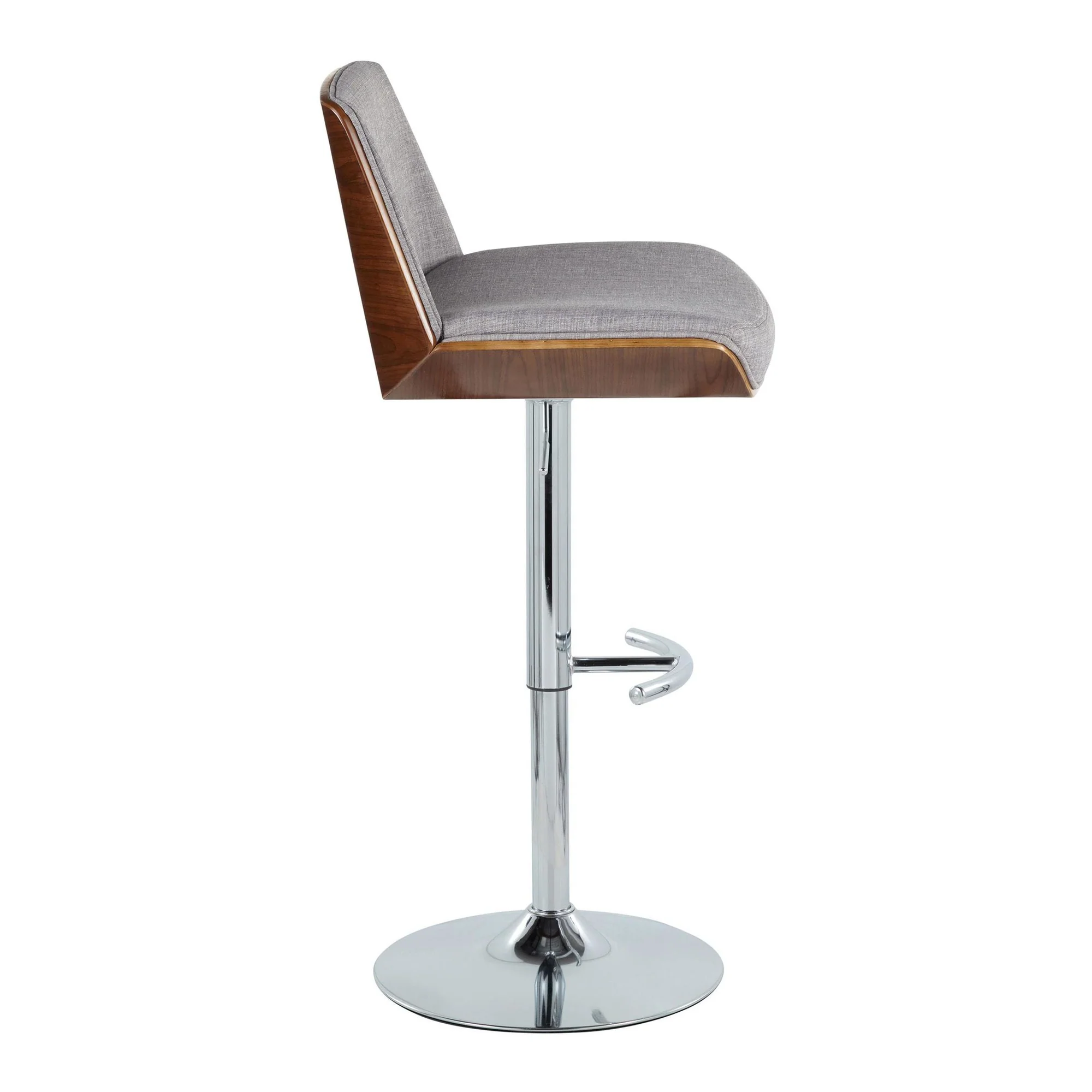 Corazza Adjustable Barstool - Set of 2 By LumiSource - BS-CRZZFB-RT2 CHRWLCHAR2 - Image 13