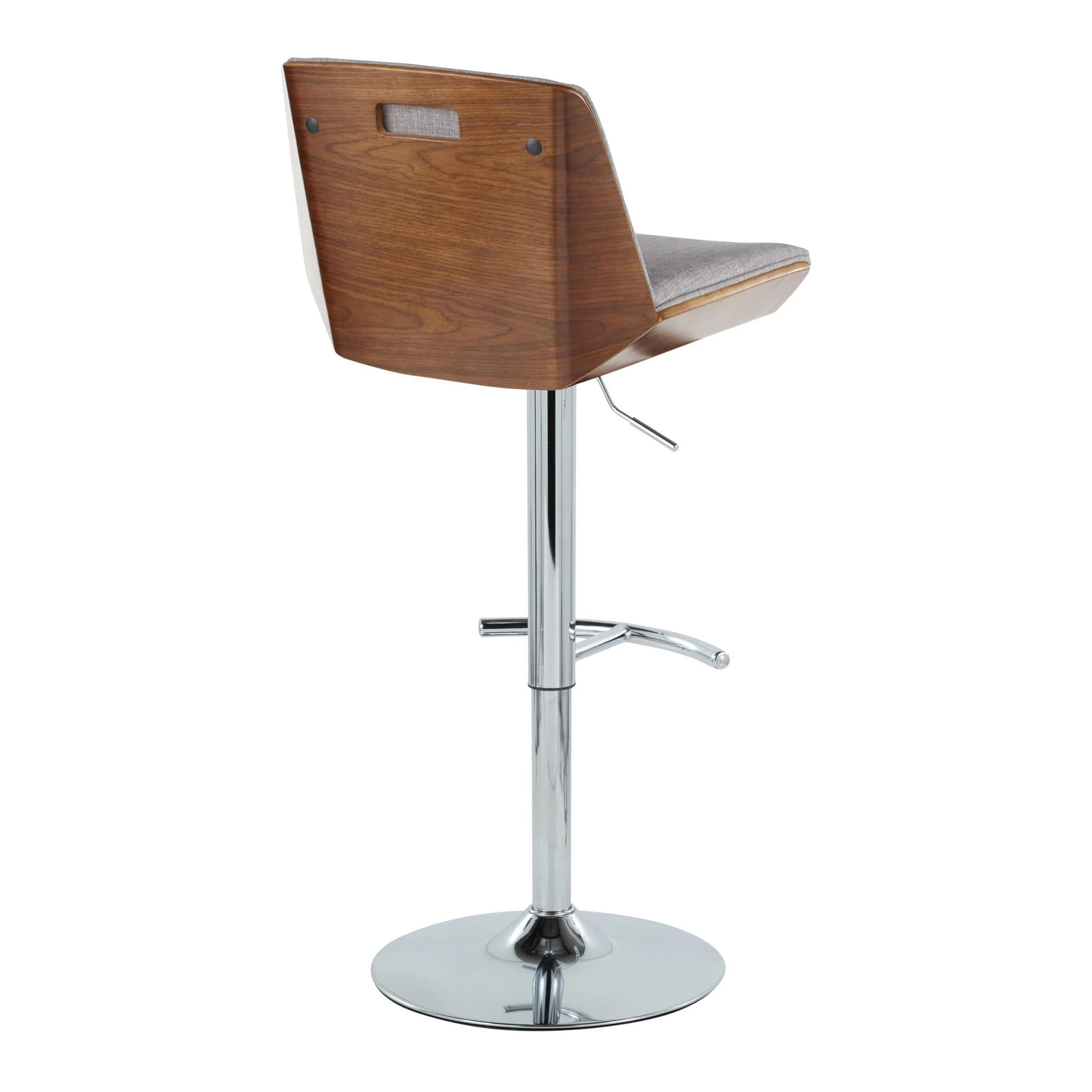 Corazza Adjustable Barstool - Set of 2 By LumiSource - BS-CRZZFB-RT2 CHRWLCHAR2 - Image 14