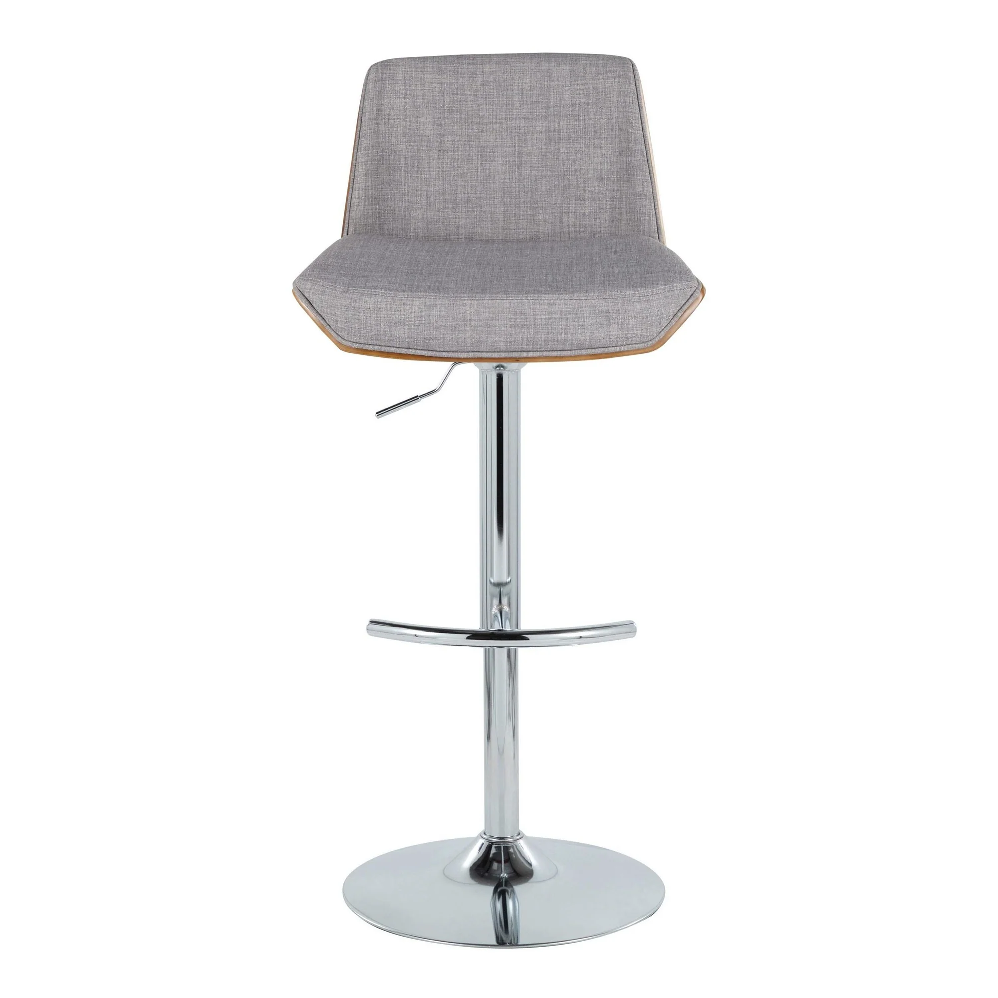 Corazza Adjustable Barstool - Set of 2 By LumiSource - BS-CRZZFB-RT2 CHRWLCHAR2 - Image 15