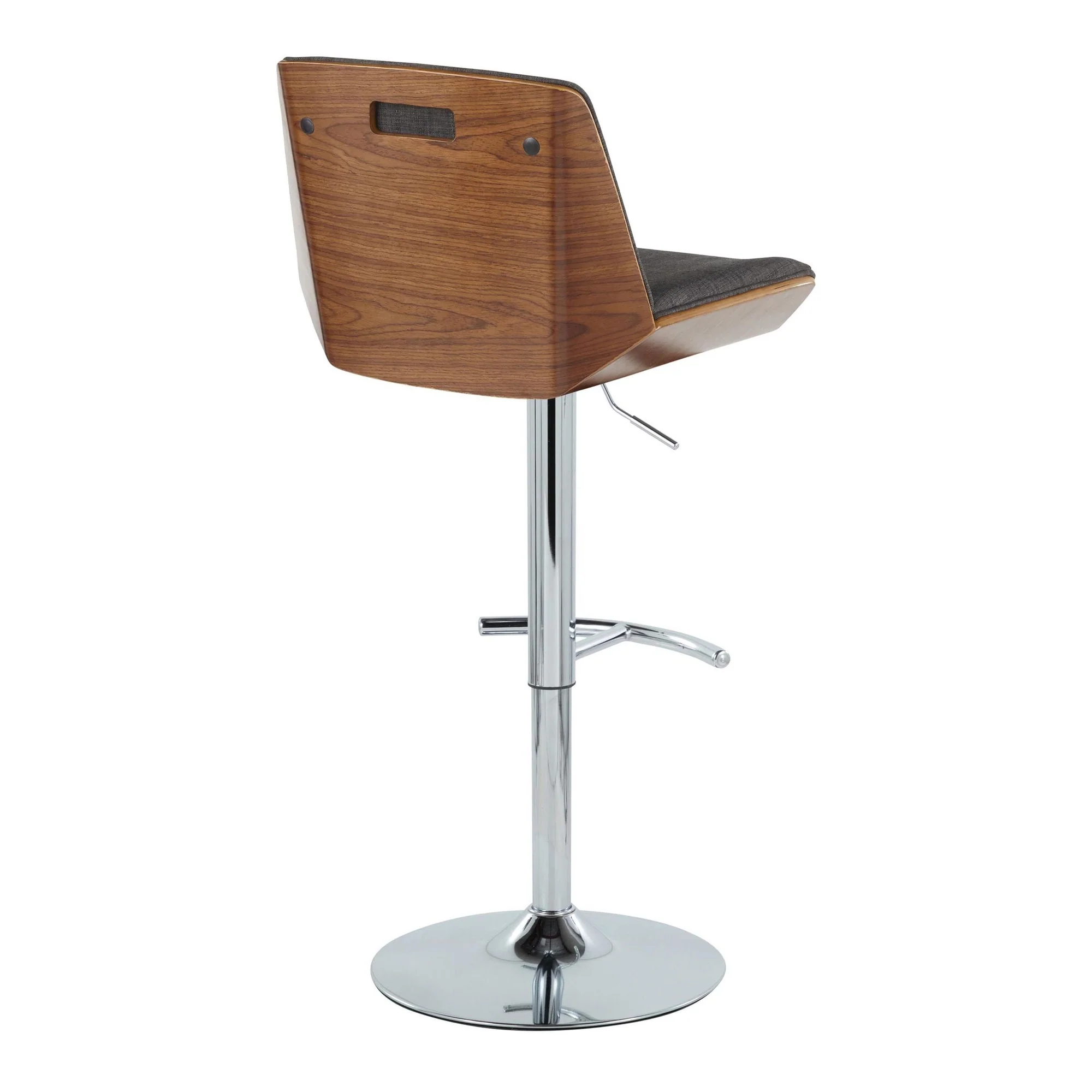 Corazza Adjustable Barstool - Set of 2 By LumiSource - BS-CRZZFB-RT2 CHRWLCHAR2 - Image 6