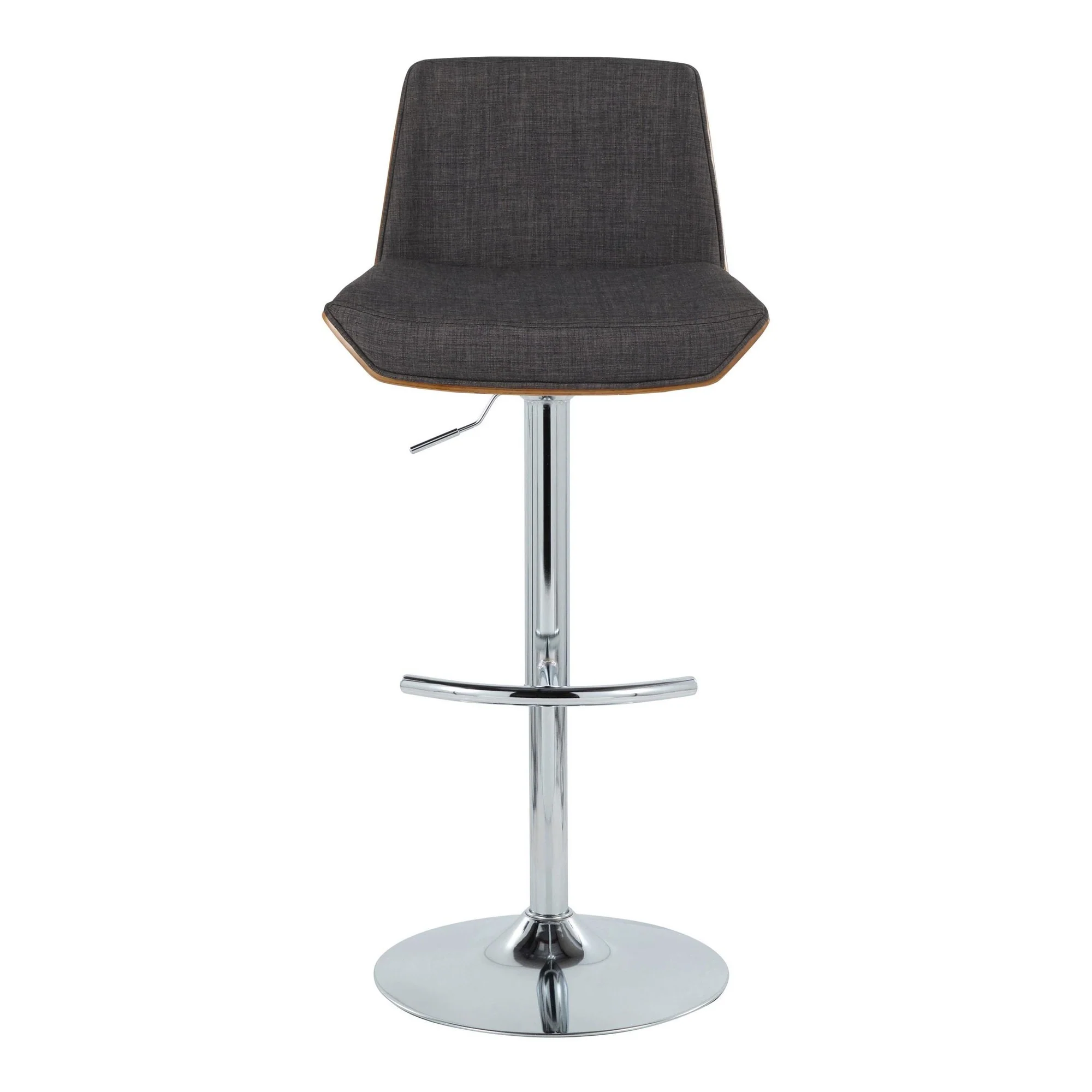 Corazza Adjustable Barstool - Set of 2 By LumiSource - BS-CRZZFB-RT2 CHRWLCHAR2 - Image 7