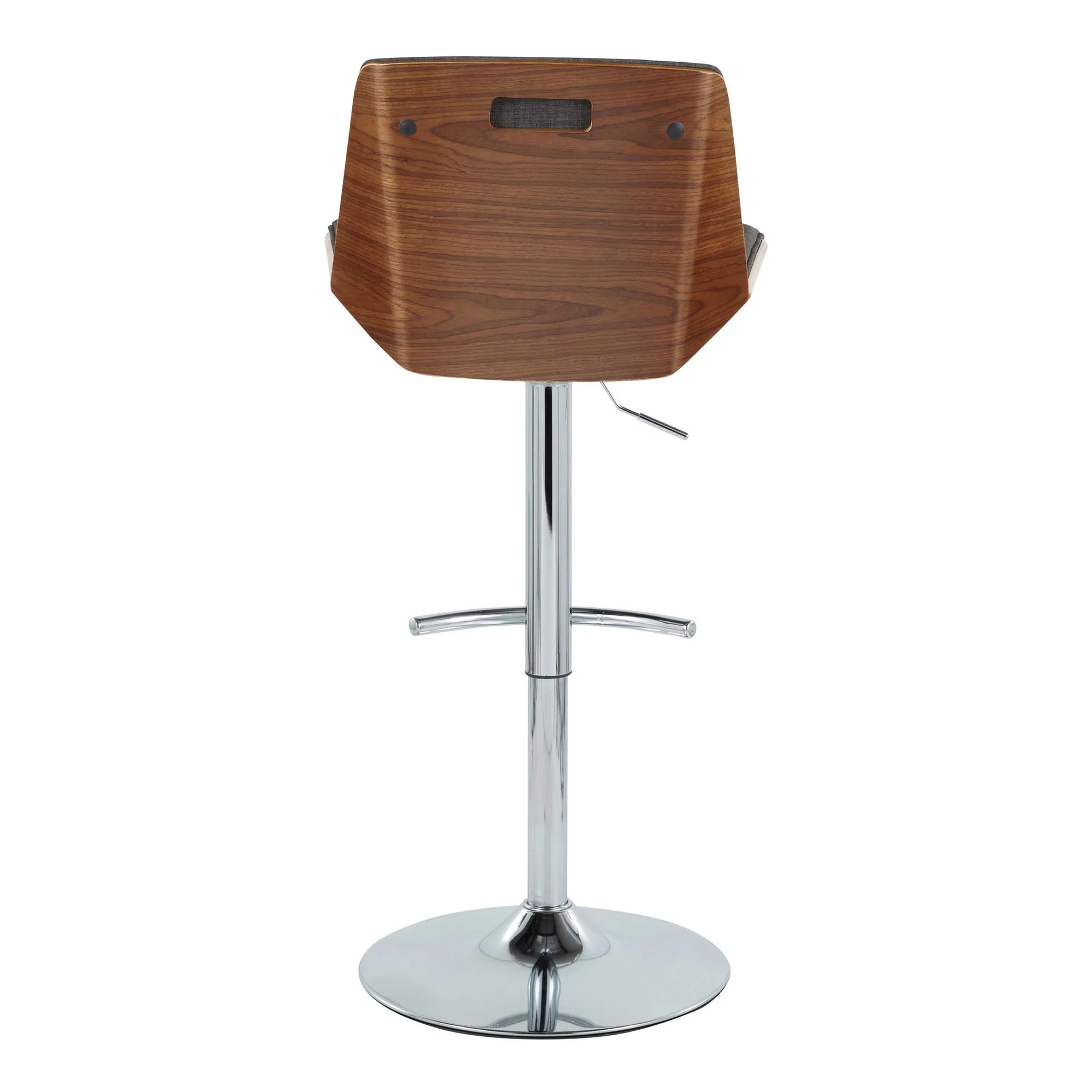 Corazza Adjustable Barstool - Set of 2 By LumiSource - BS-CRZZFB-RT2 CHRWLCHAR2 - Image 8
