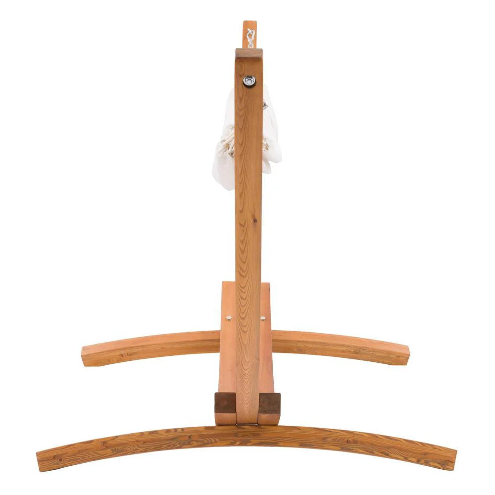 CorLiving Wood Frame Free Standing Sling Hammock in Beige by CorLiving - Image 8
