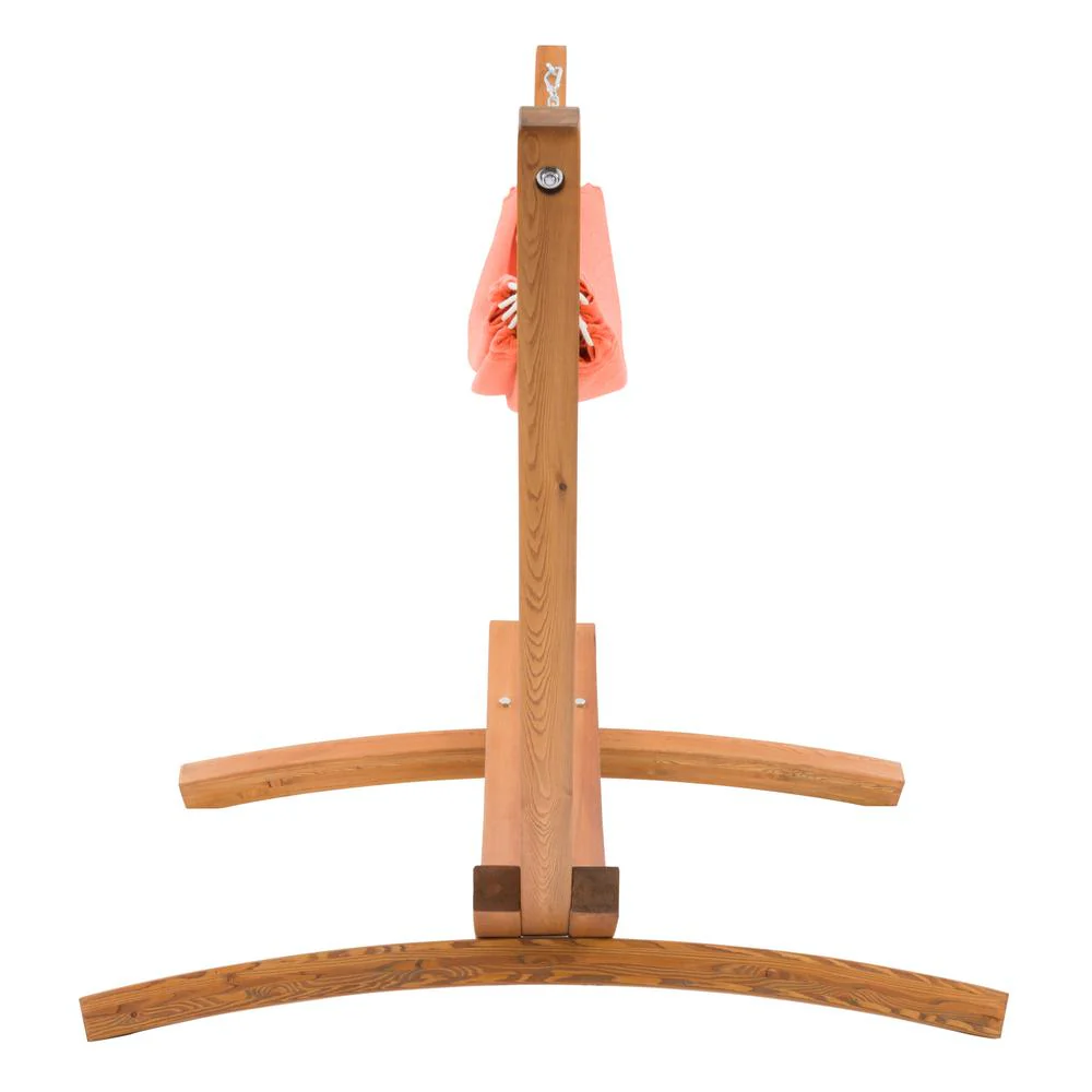 CorLiving Wood Frame Free Standing Sling Hammock in Orange By CorLiving - Image 7