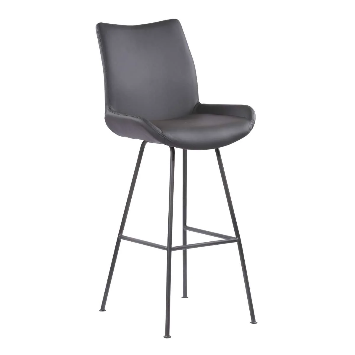Coronado Contemporary 30" Bar Height Barstool By Armen Living - Image 2