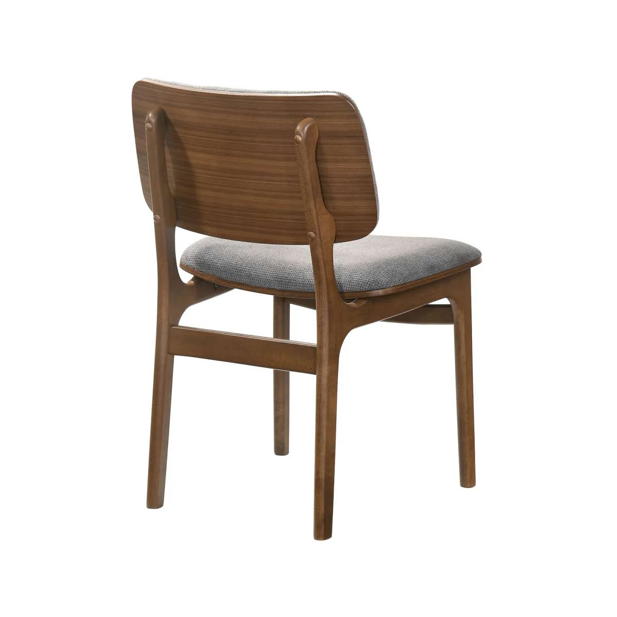 Cortina and Lima 5 Piece Walnut Rectangular Dining Set By Armen Living - Image 3