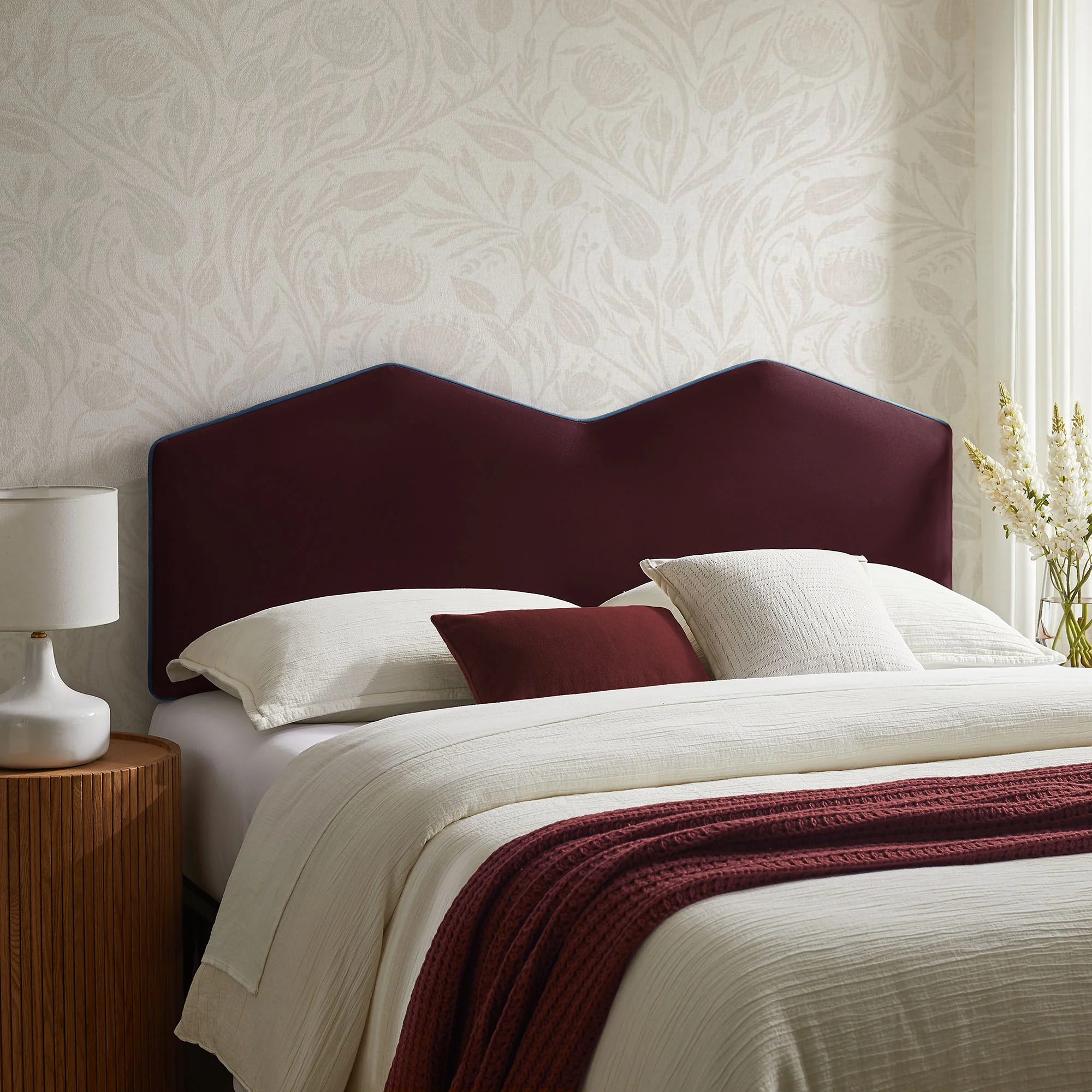 Cosette Performance Velvet Queen Size Headboard by Modway - Image 22
