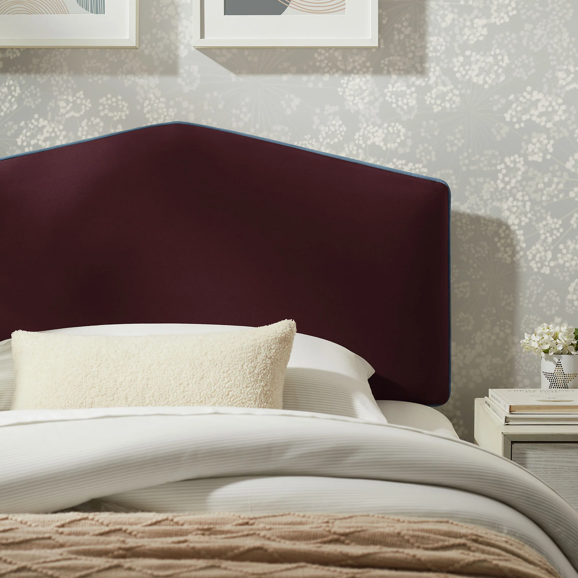 Cosette Performance Velvet Twin Size Headboard by Modway - Image 21