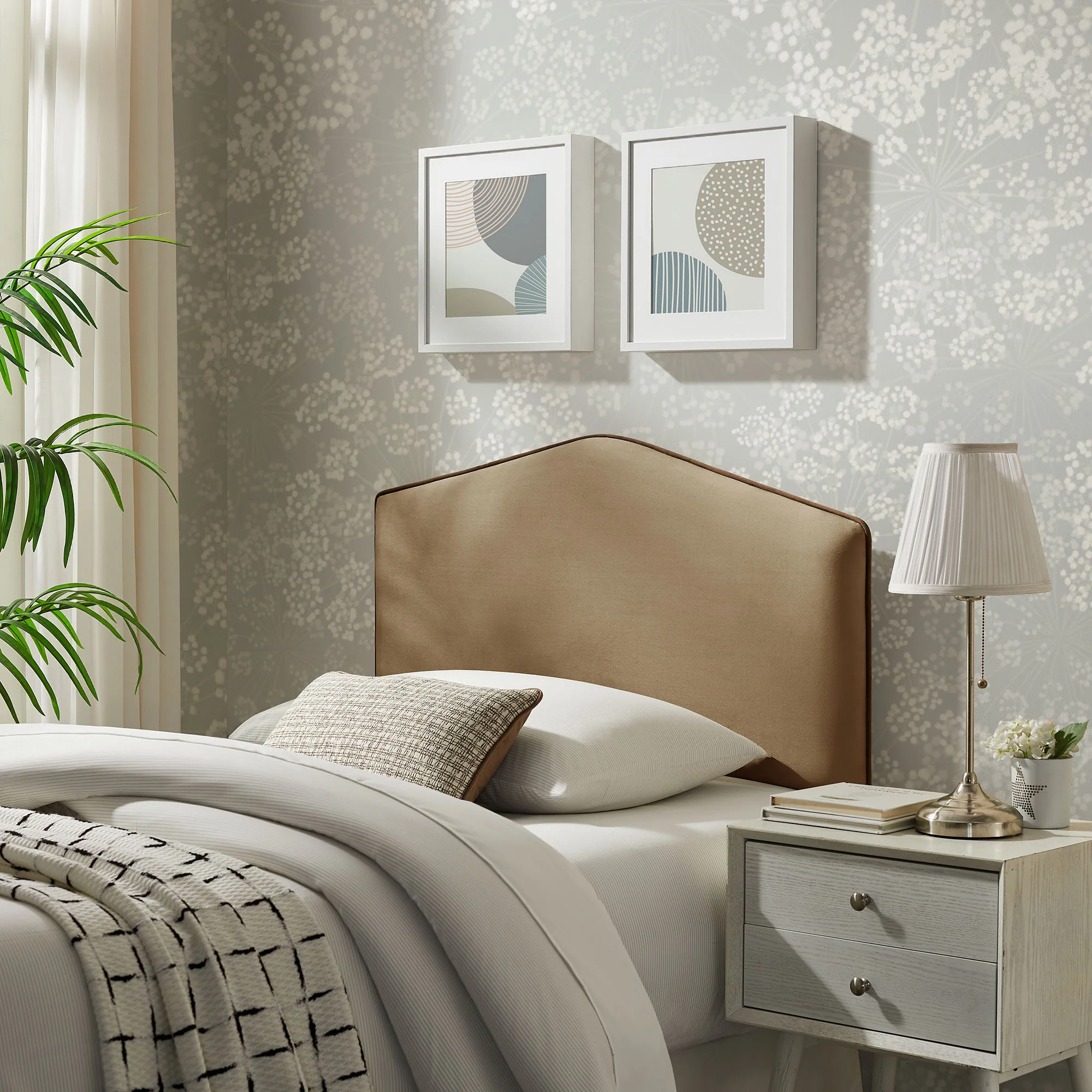 Cosette Performance Velvet Twin Size Headboard by Modway - Image 30