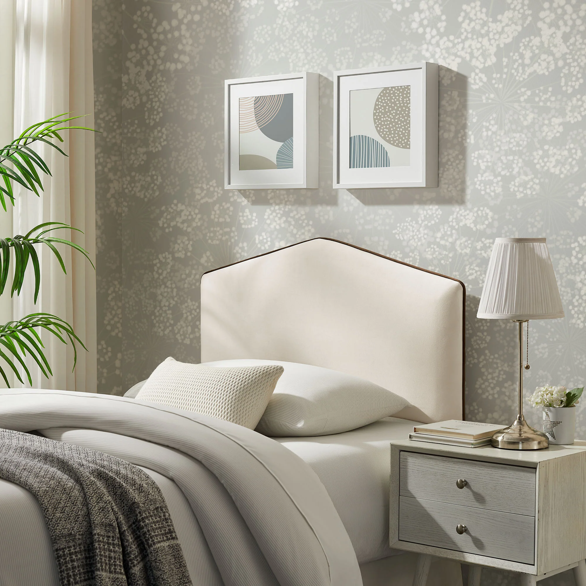 Cosette Performance Velvet Twin Size Headboard by Modway - Image 6