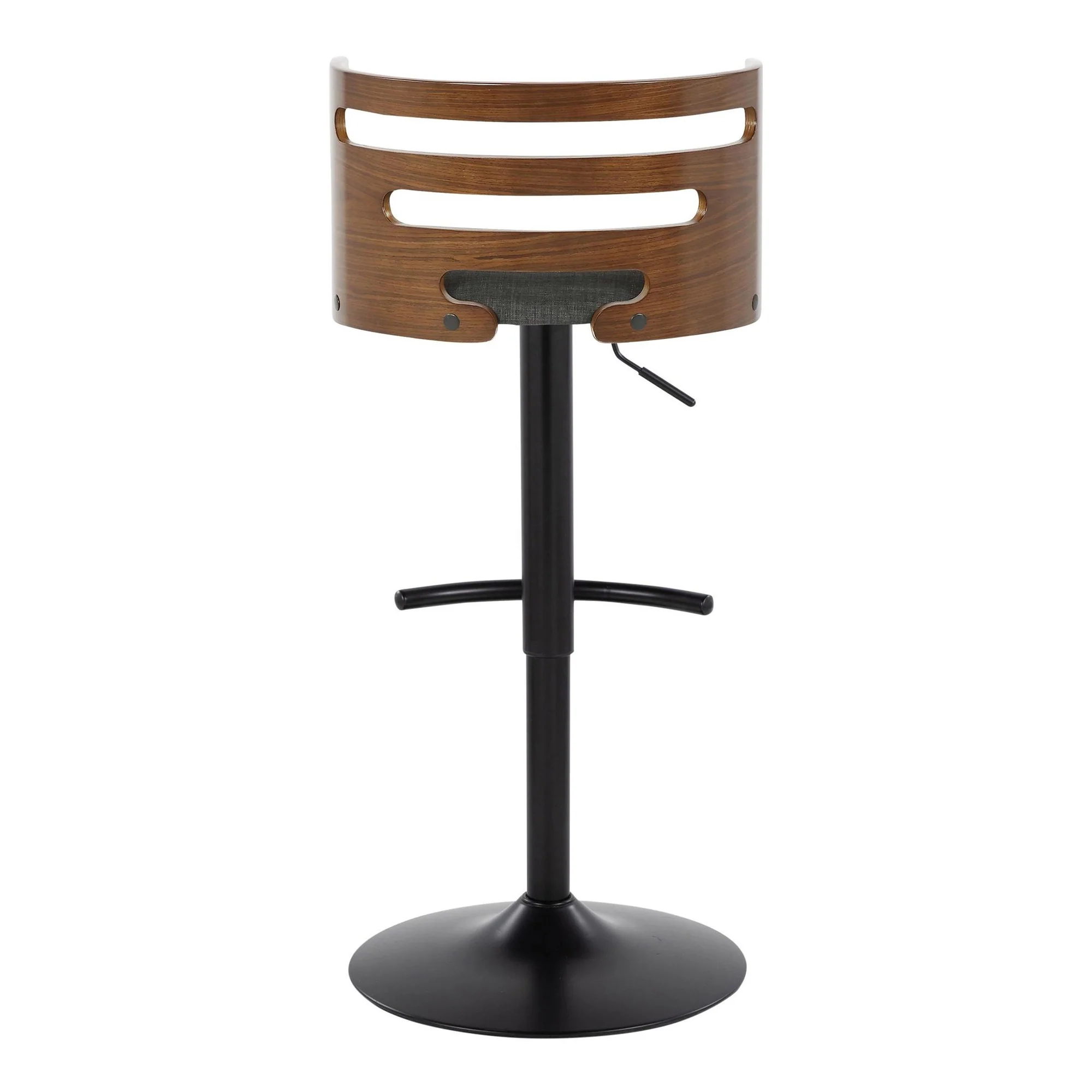 Cosi Adjustable Barstool - Set of 2 By LumiSource - BS-COSIFB-RT2 BKWLCHAR2 - Image 10