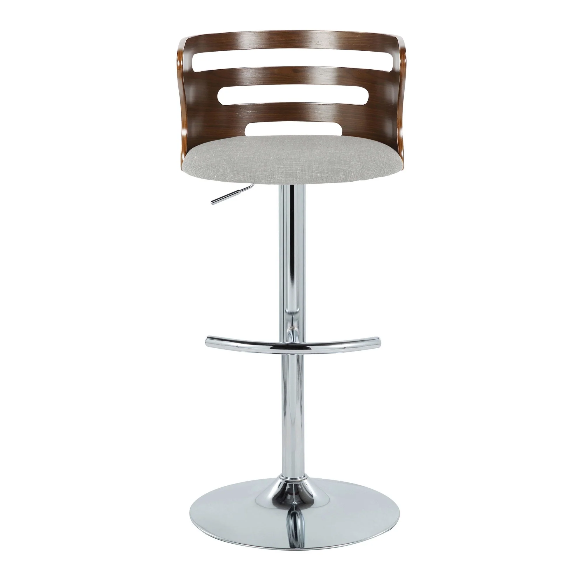 Cosi Adjustable Barstool - Set of 2 By LumiSource - BS-COSIFB-RT2 CHRWLCHAR2 - Image 11