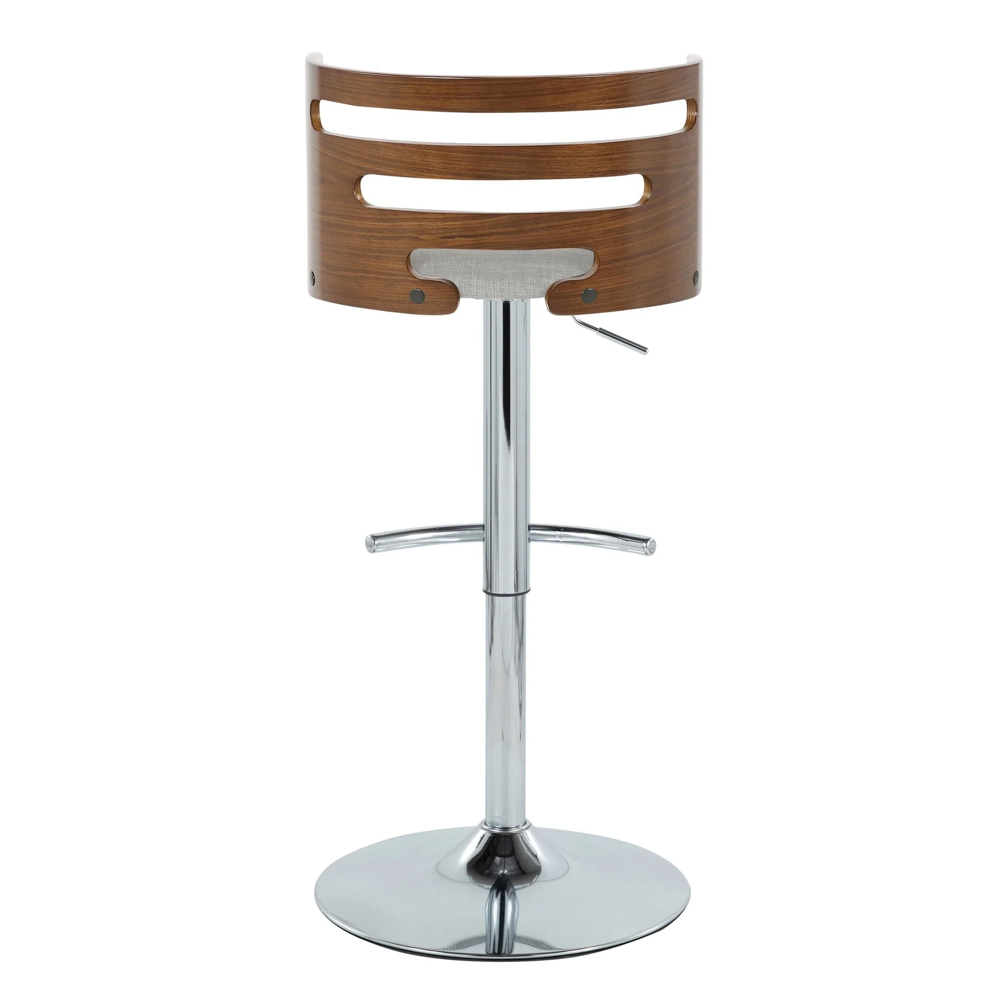 Cosi Adjustable Barstool - Set of 2 By LumiSource - BS-COSIFB-RT2 CHRWLCHAR2 - Image 12