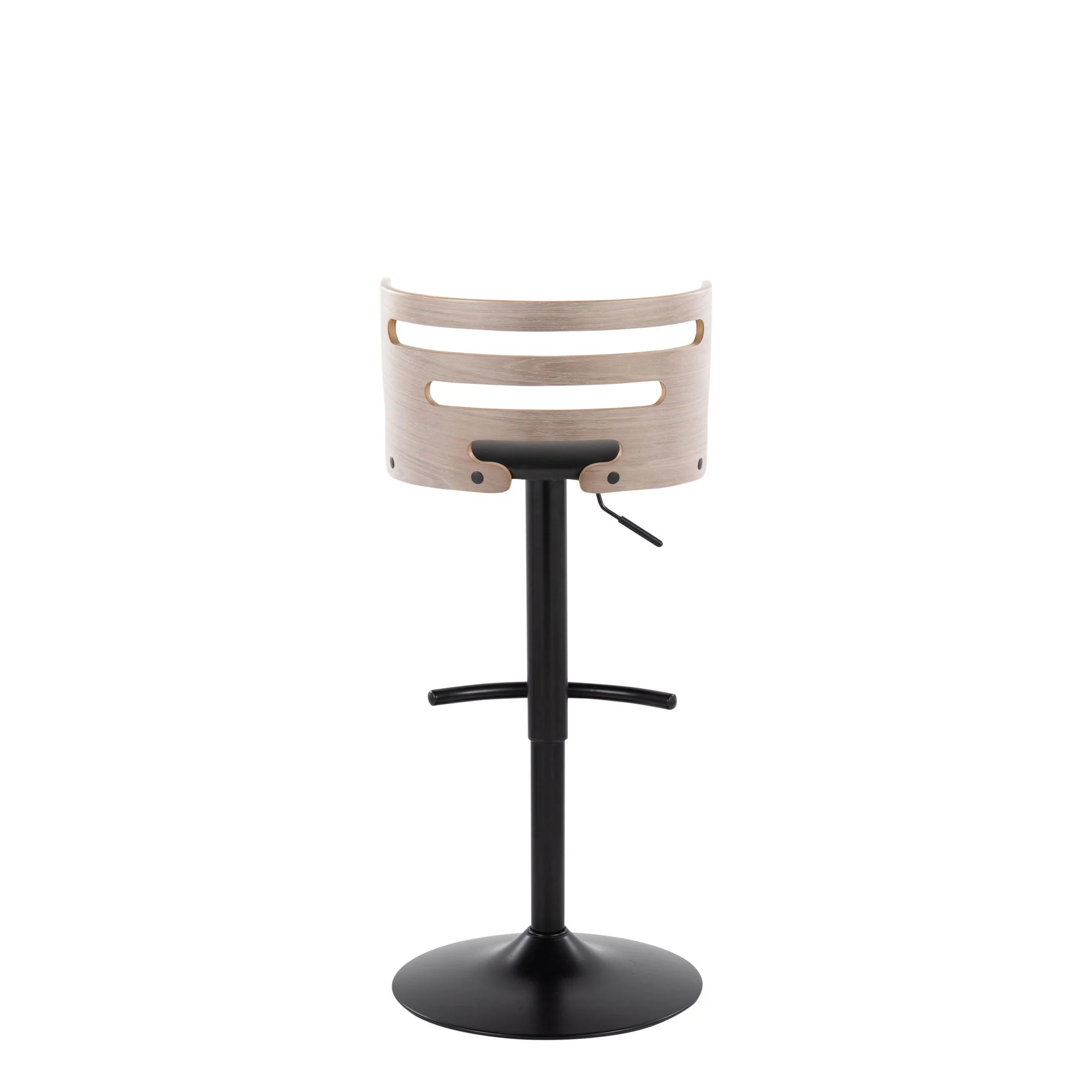 Cosi Adjustable Barstool - Set of 2 By LumiSource - BS-COSIPU-RT2 BKLGYBK2 - Image 6