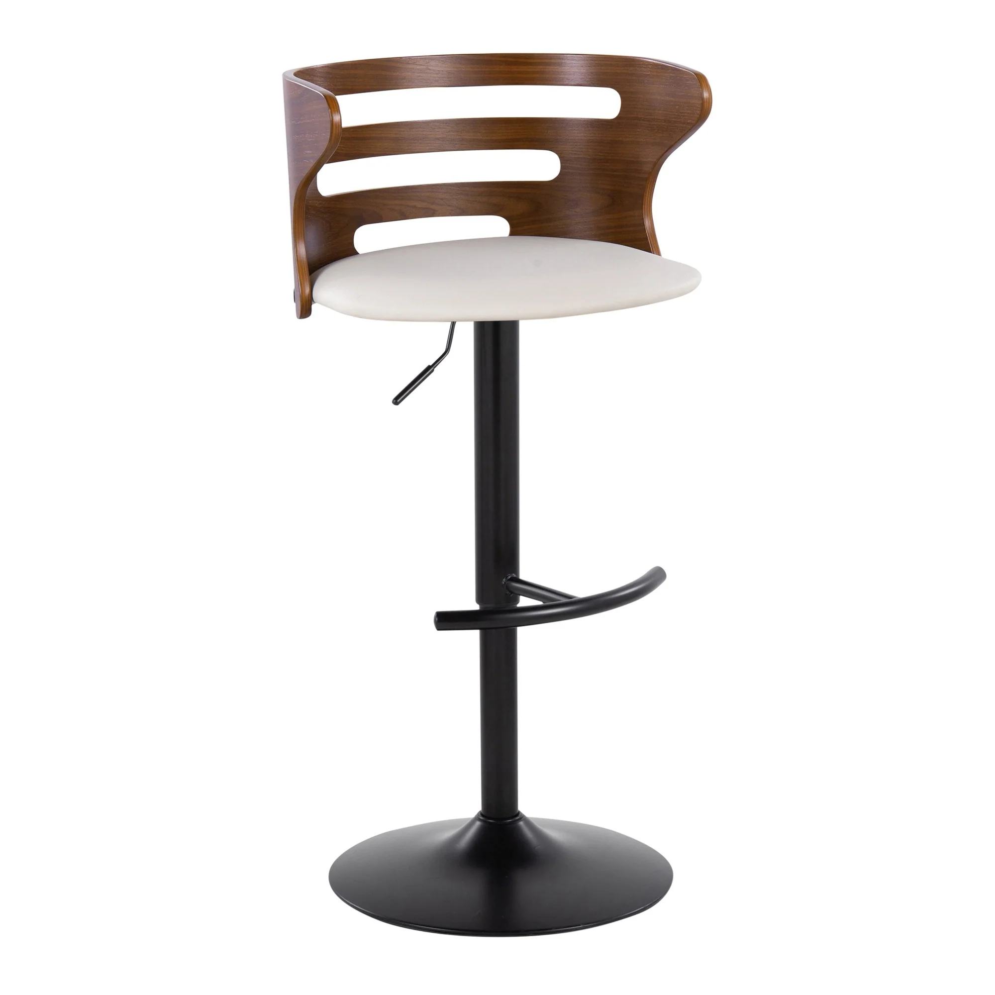 Cosi Adjustable Barstool - Set of 2 By LumiSource - BS-COSIPU-RT2 BKWLBN2 - Image 16
