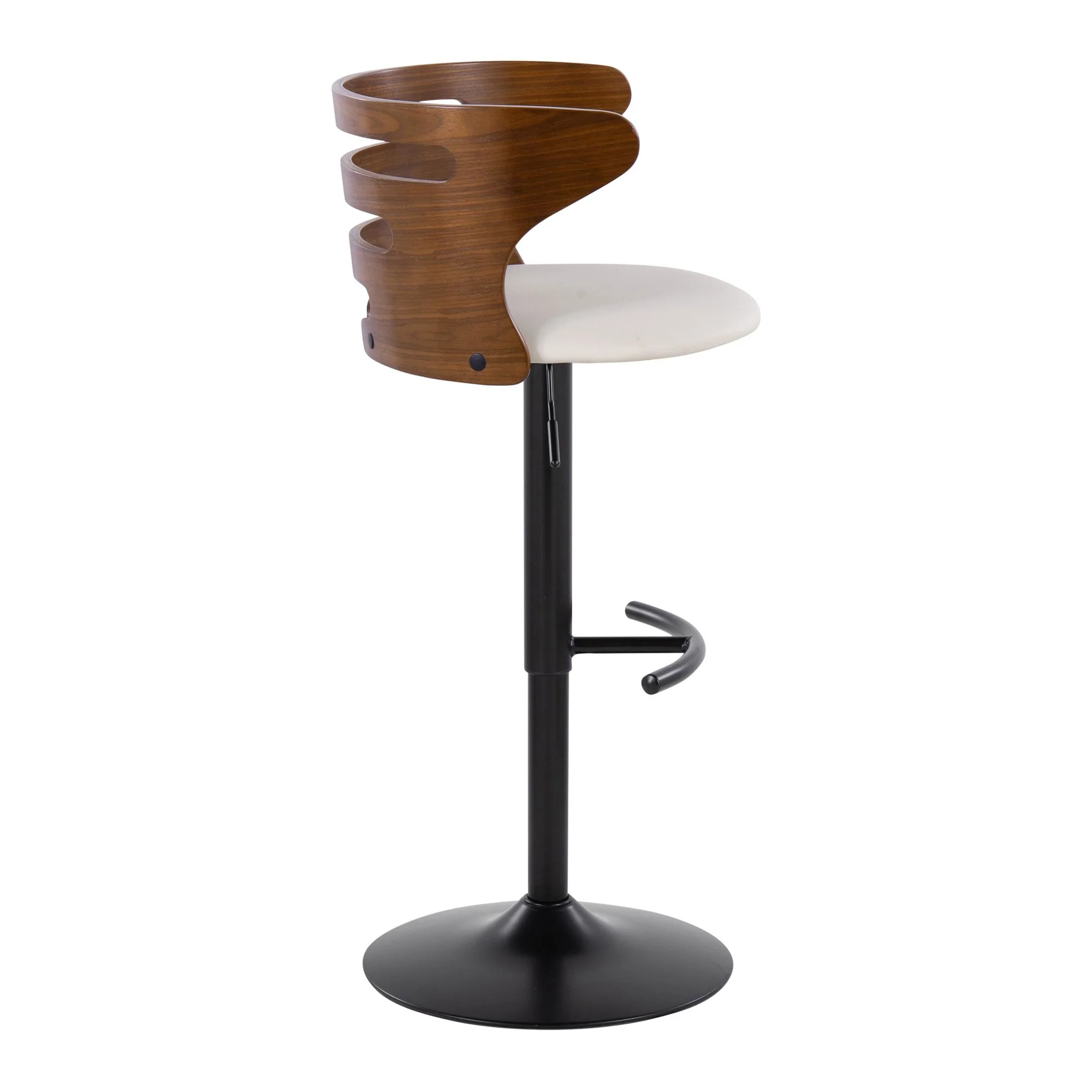 Cosi Adjustable Barstool - Set of 2 By LumiSource - BS-COSIPU-RT2 BKWLBN2 - Image 17
