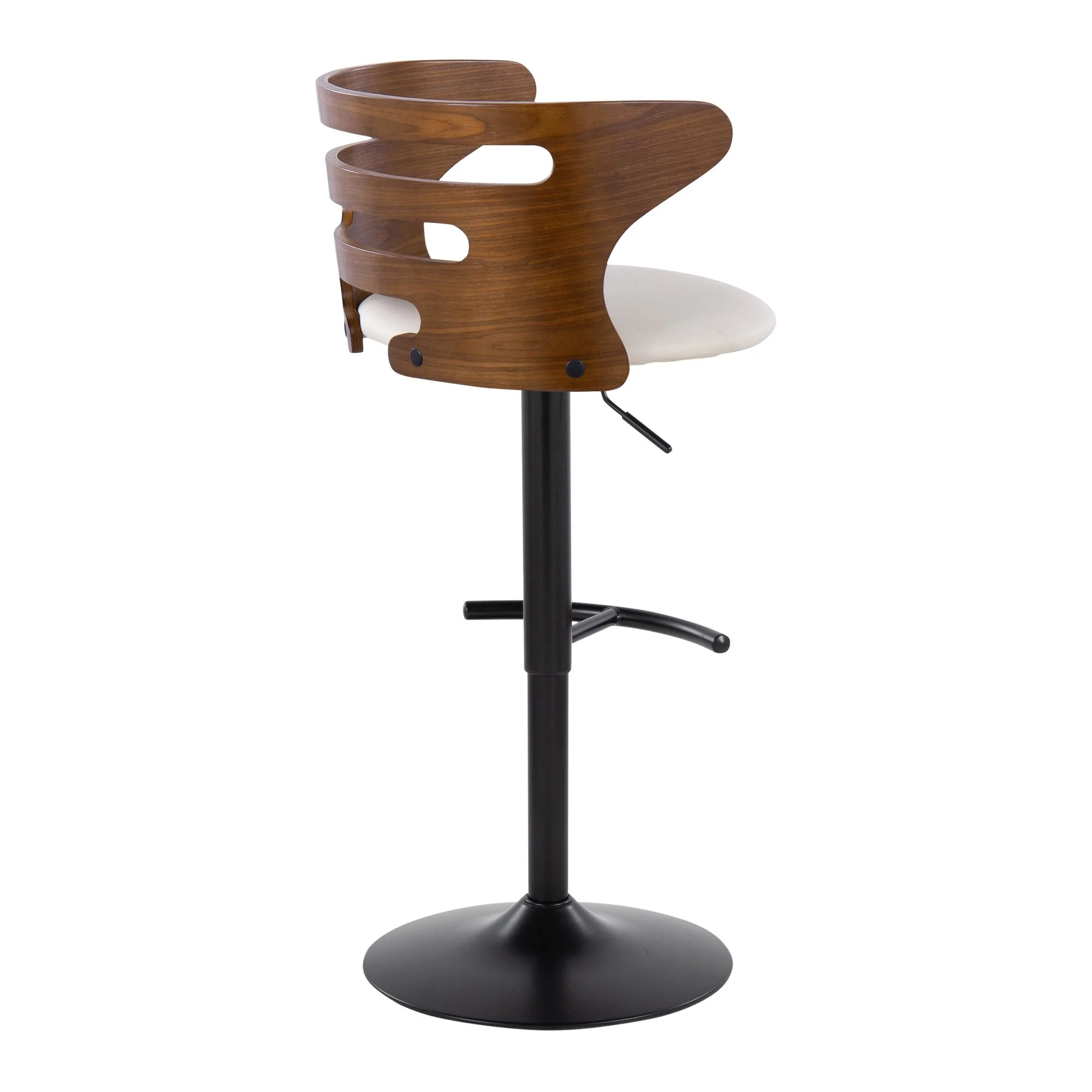 Cosi Adjustable Barstool - Set of 2 By LumiSource - BS-COSIPU-RT2 BKWLBN2 - Image 18