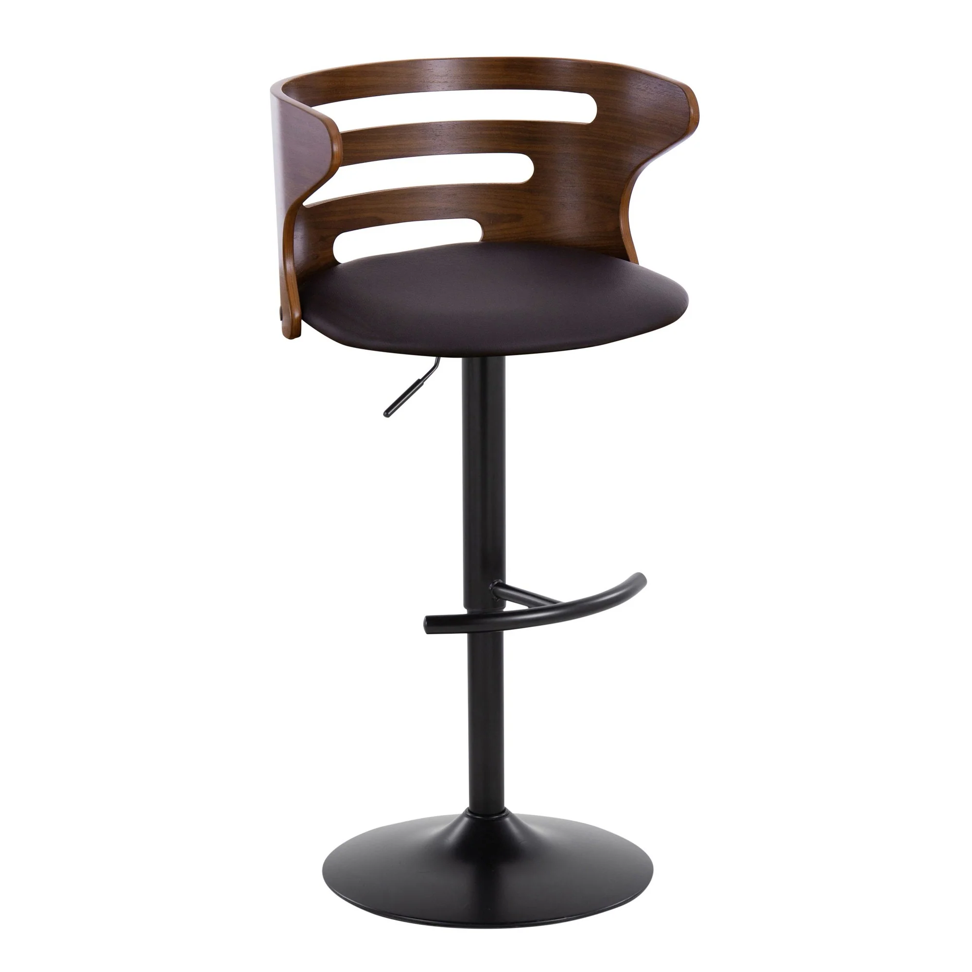 Cosi Adjustable Barstool - Set of 2 By LumiSource - BS-COSIPU-RT2 BKWLBN2 - Image 6