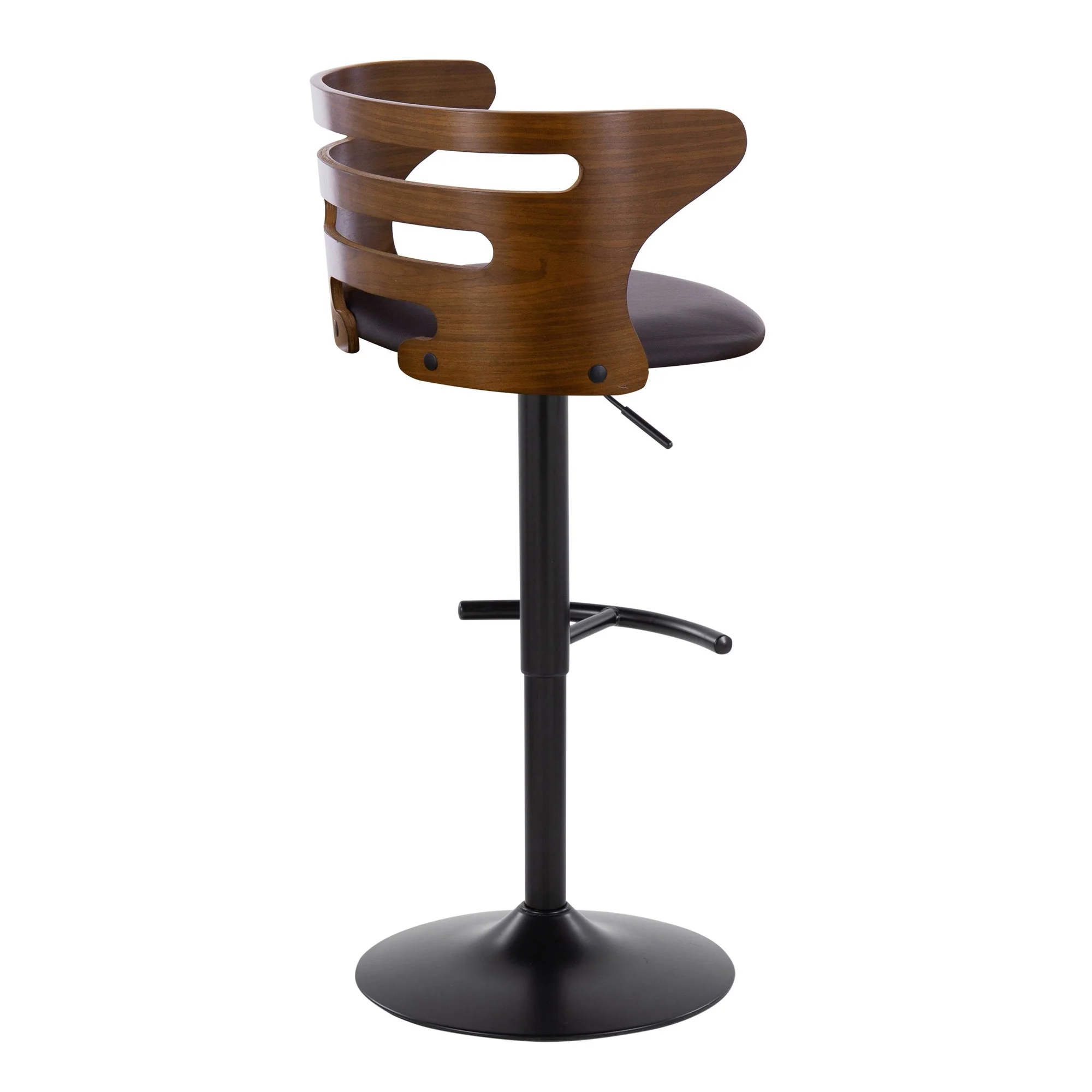 Cosi Adjustable Barstool - Set of 2 By LumiSource - BS-COSIPU-RT2 BKWLBN2 - Image 8