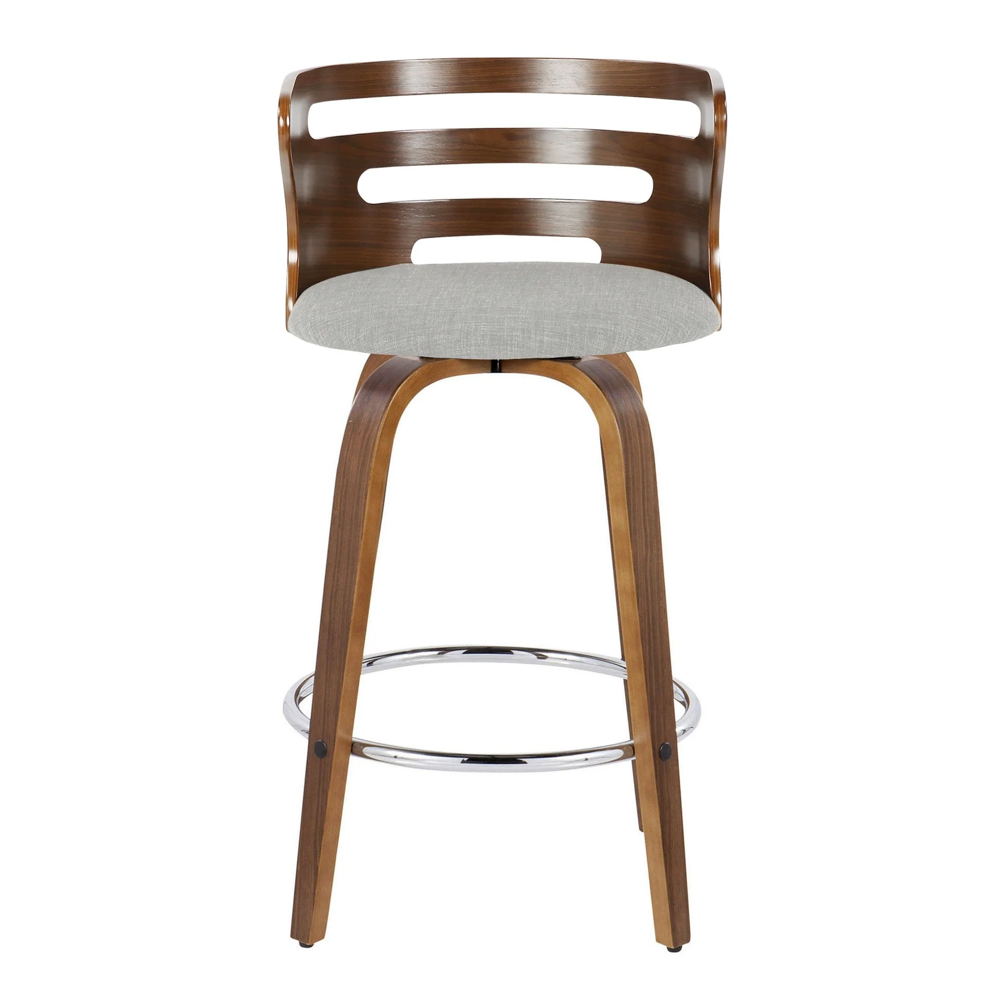 Cosini 26" Fixed-Height Counter Stool - Set of 2 By LumiSource - B26-COSIFB-GRTZR2 WLWLCHAR2 - Image 20