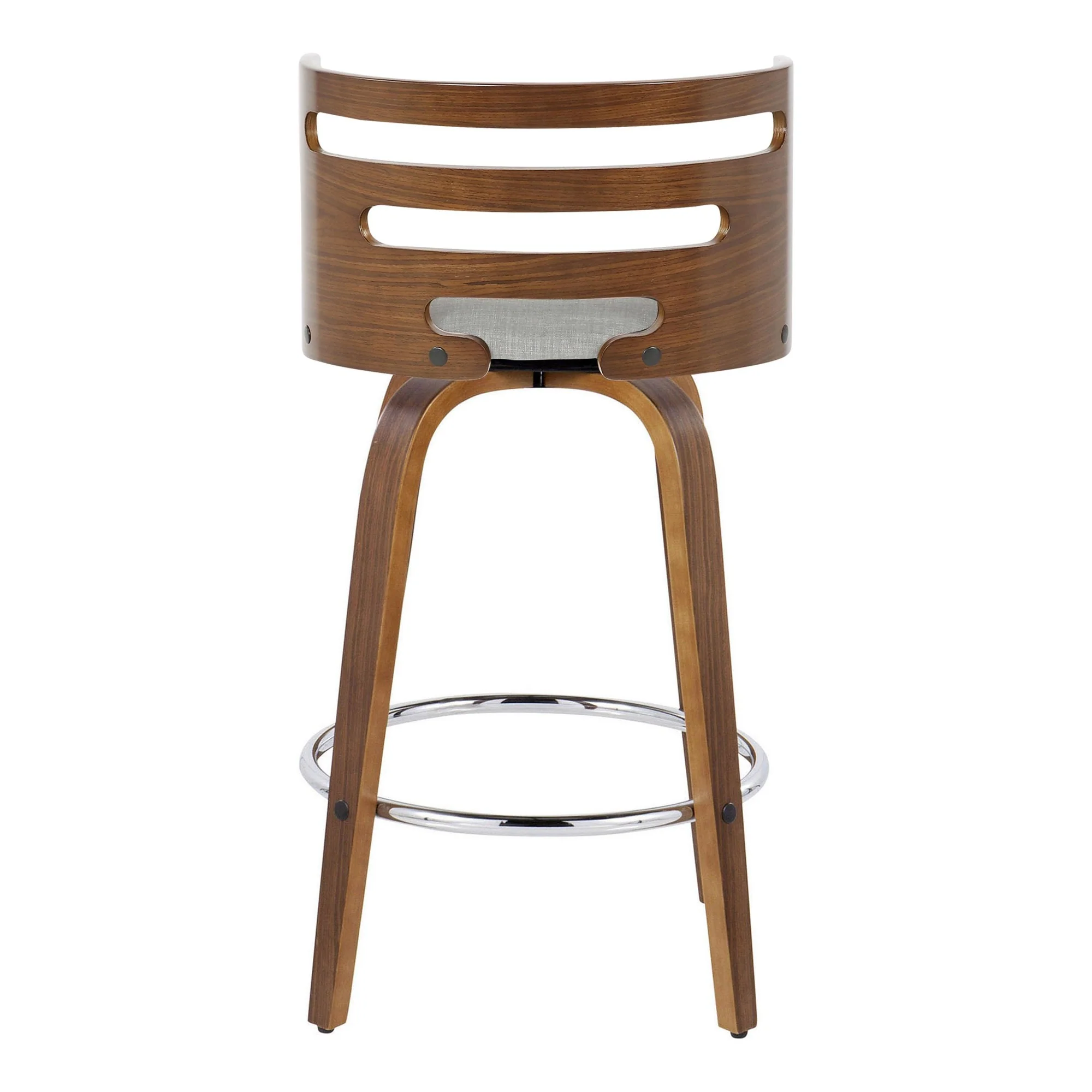 Cosini 26" Fixed-Height Counter Stool - Set of 2 By LumiSource - B26-COSIFB-GRTZR2 WLWLCHAR2 - Image 21