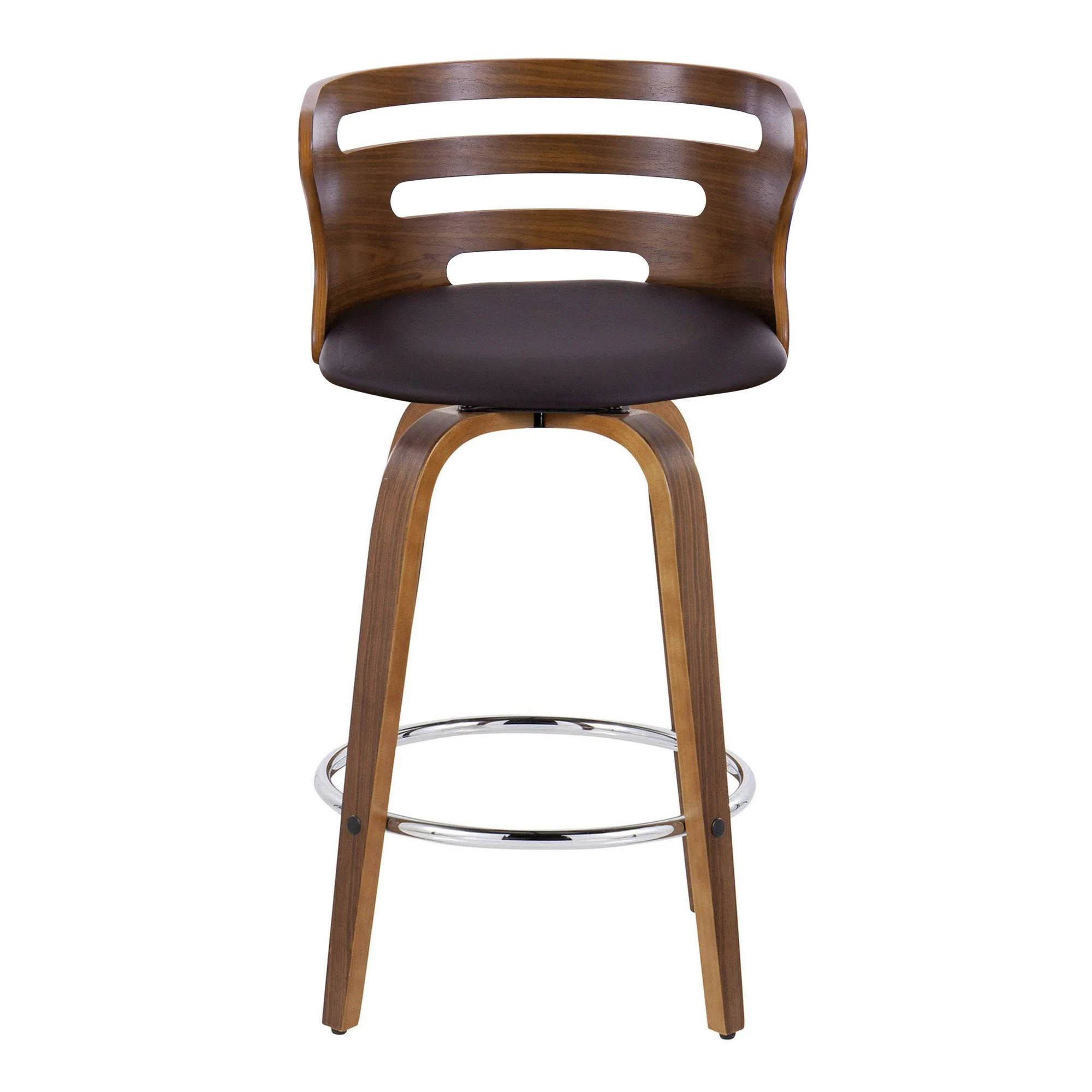 Cosini 26" Fixed-Height Counter Stool - Set of 2 By LumiSource - B26-COSIPU-GRTZR2 WLWLBN2 - Image 10