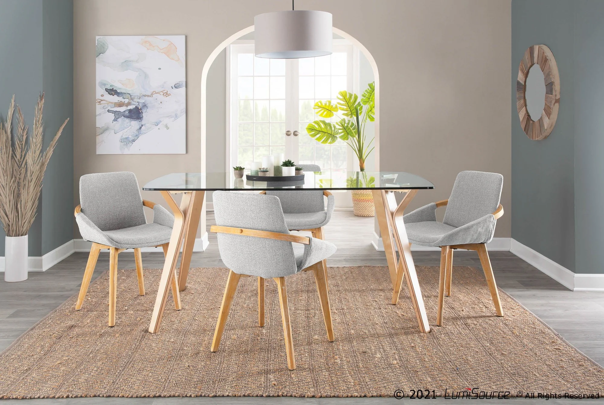 Cosmo Chair Blue By LumiSource - Image 22