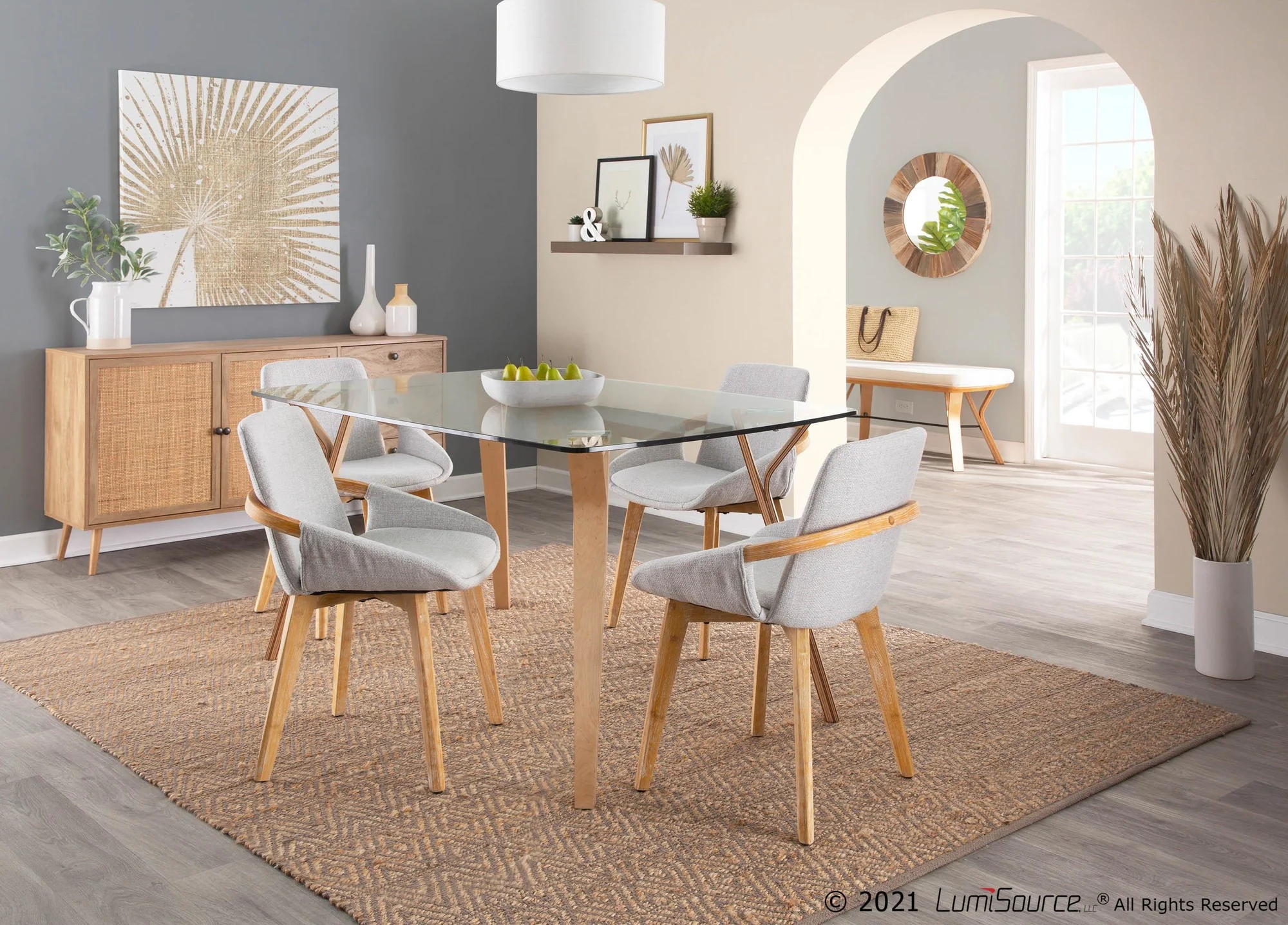 Cosmo Chair Blue By LumiSource - Image 23