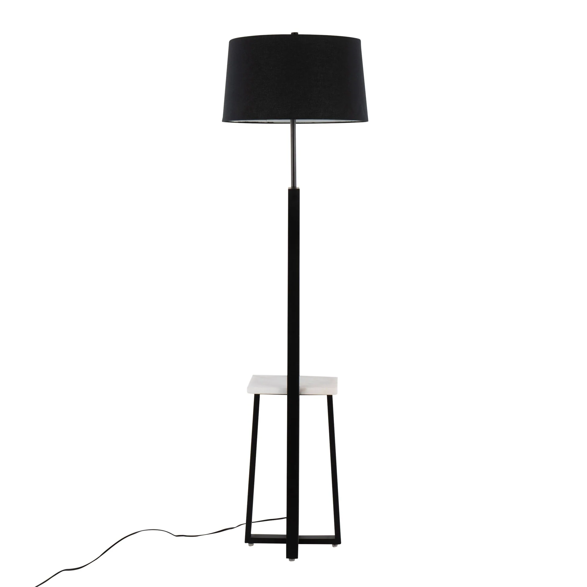 Cosmo Shelf Floor Lamp White By LumiSource - Image 14