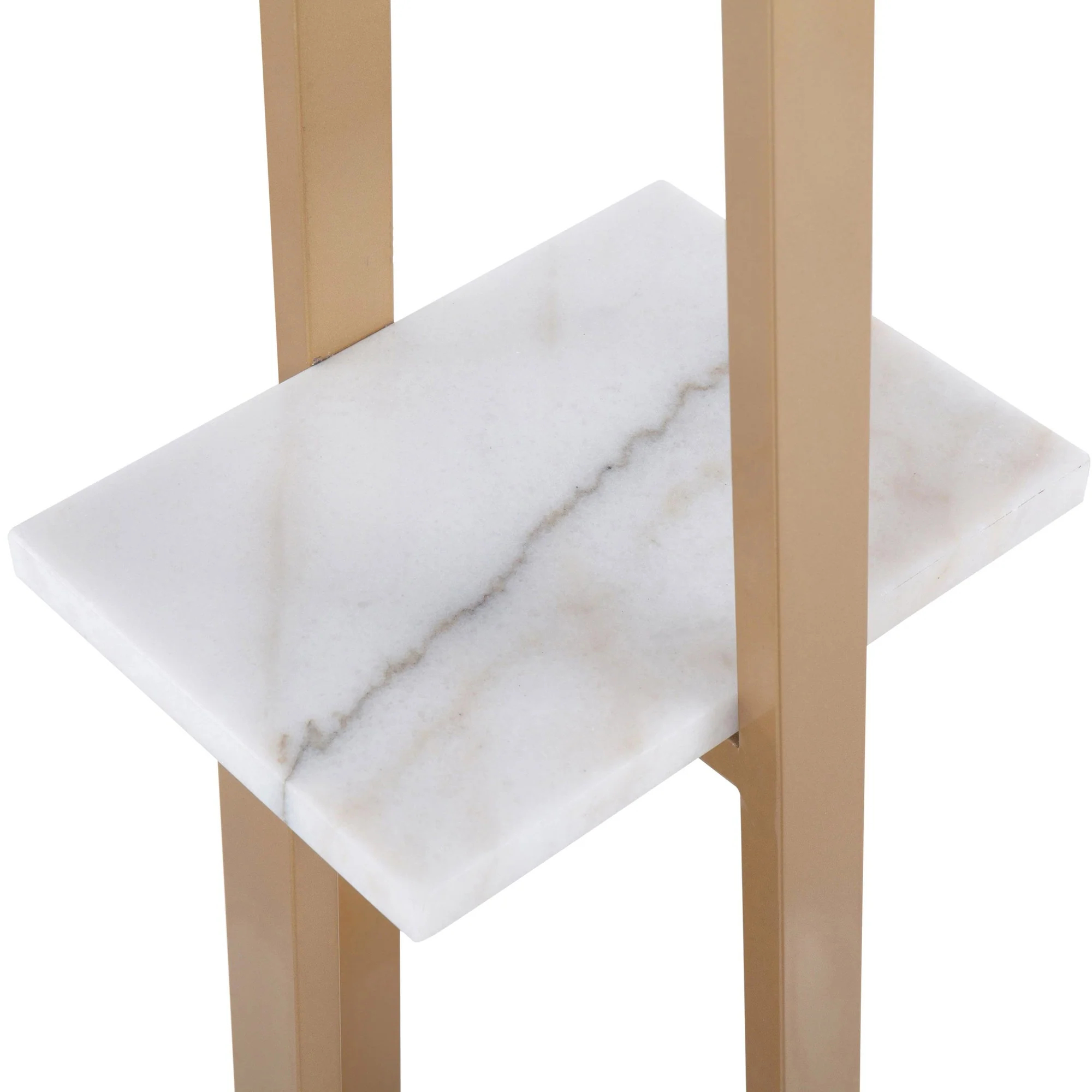 Cosmo Shelf Floor Lamp White By LumiSource - Image 3