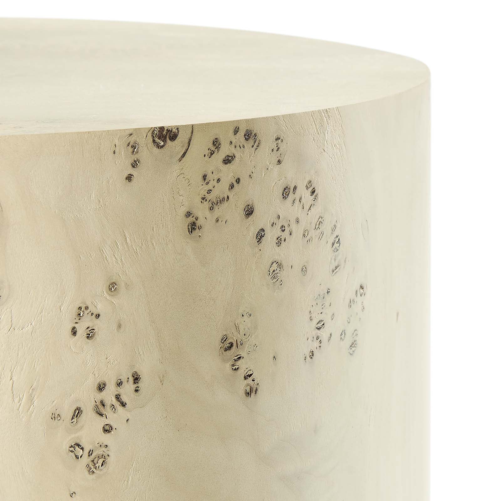 Cosmos 16" Round Burl Wood Side Table By Modway - EEI-6271 - Image 5