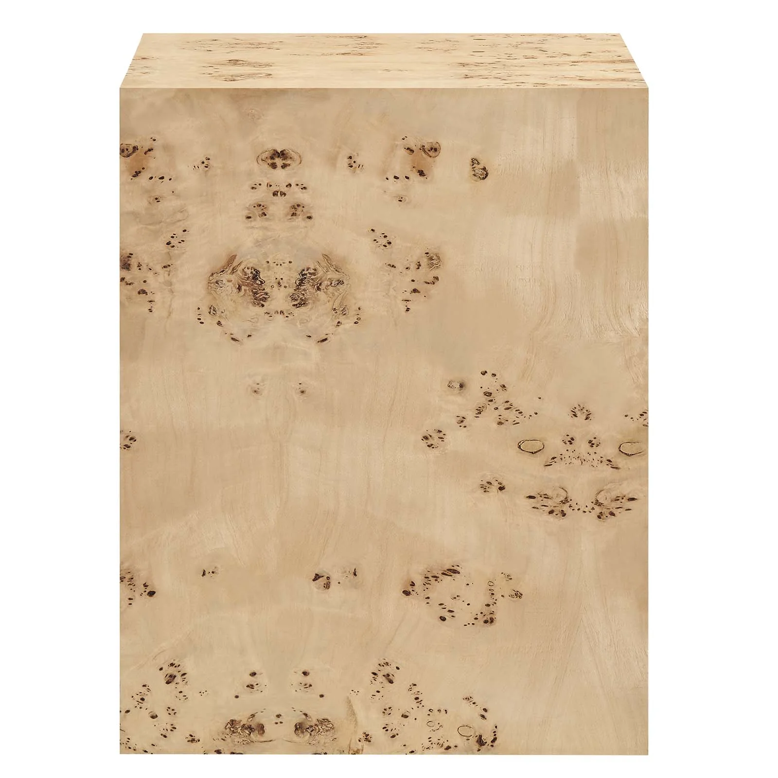 Cosmos 16" Square Burl Wood Side Table By Modway - EEI-6273 - Image 12