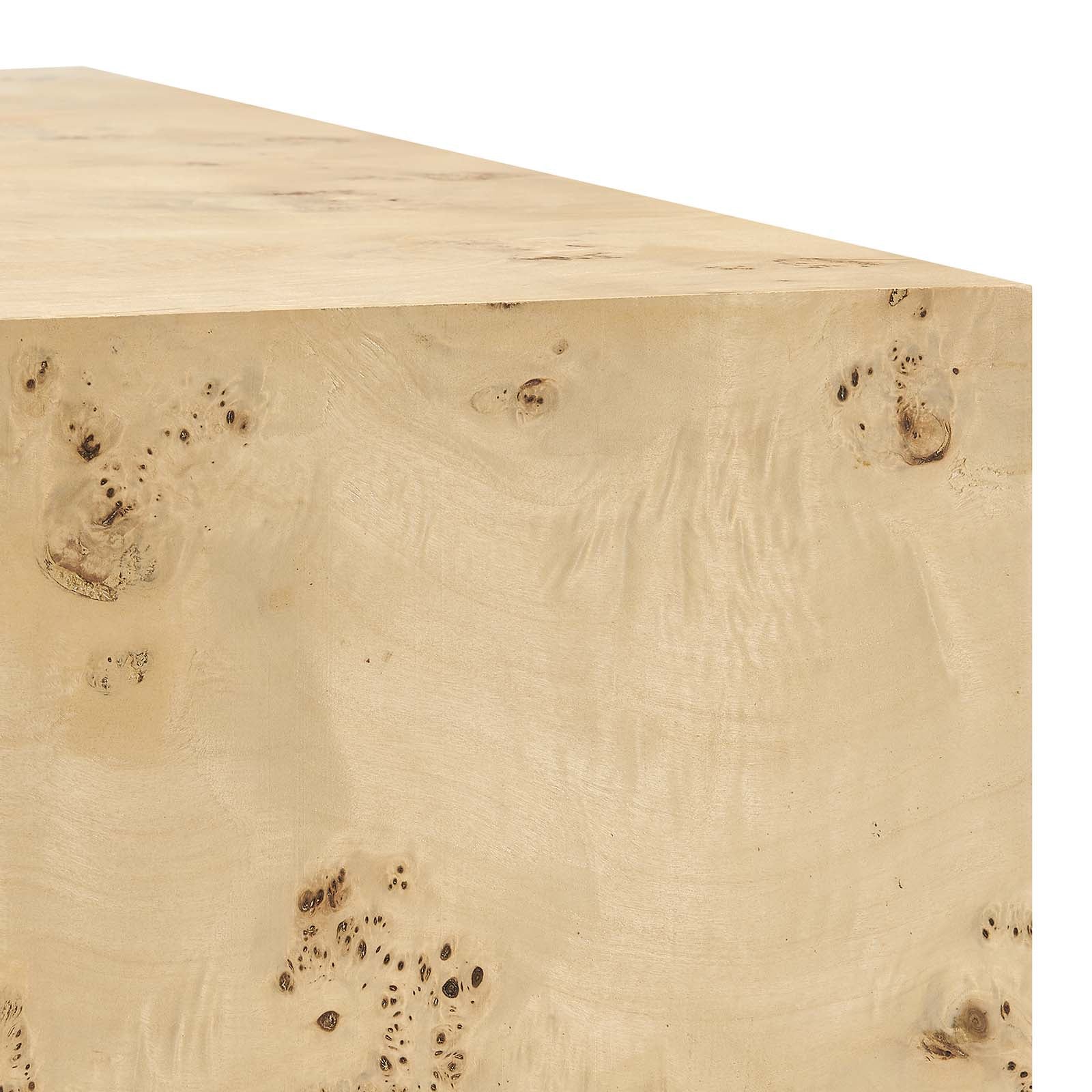 Cosmos 16" Square Burl Wood Side Table By Modway - EEI-6273 - Image 13