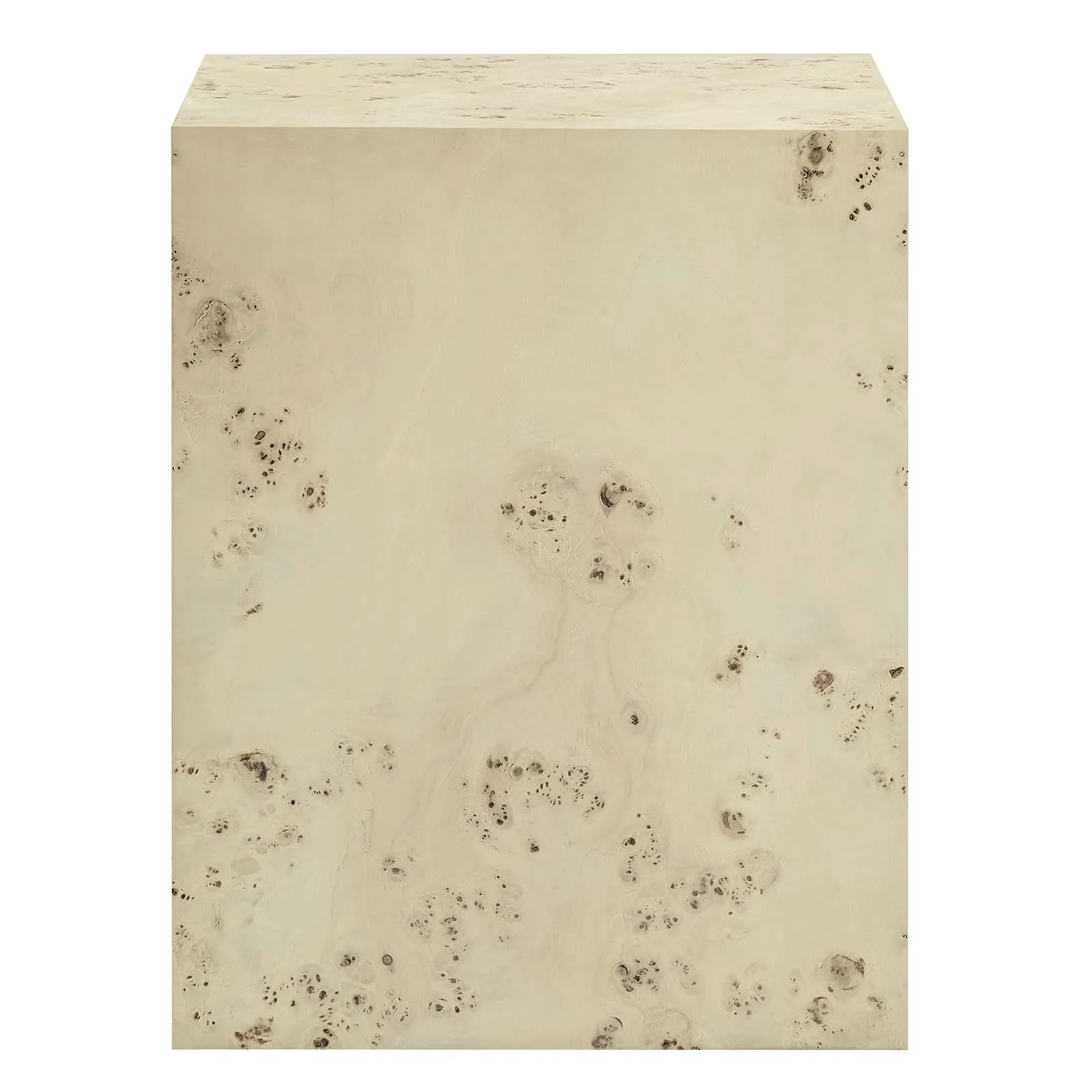 Cosmos 16" Square Burl Wood Side Table By Modway - EEI-6273 - Image 4