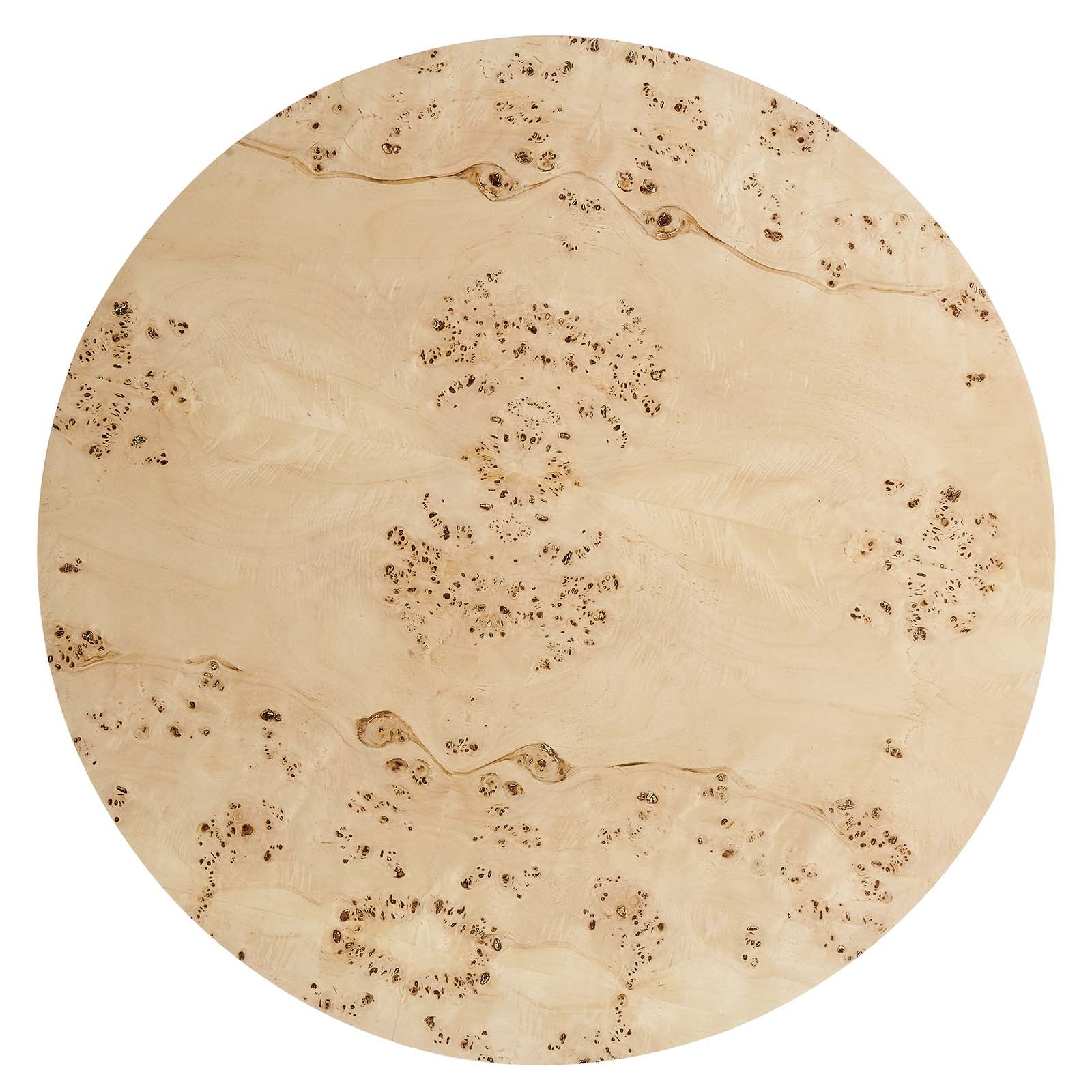 Cosmos 35" Round Burl Wood Coffee Table By Modway - EEI-6274 - Image 12