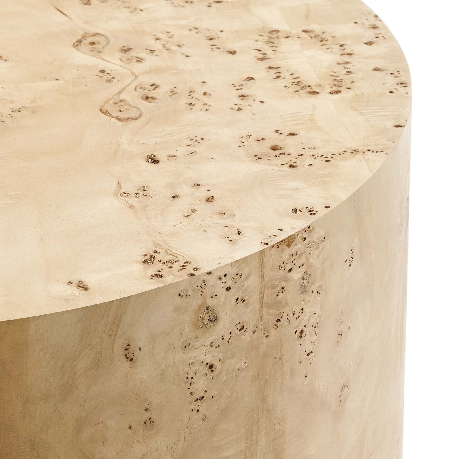 Cosmos 35" Round Burl Wood Coffee Table By Modway - EEI-6274 - Image 13