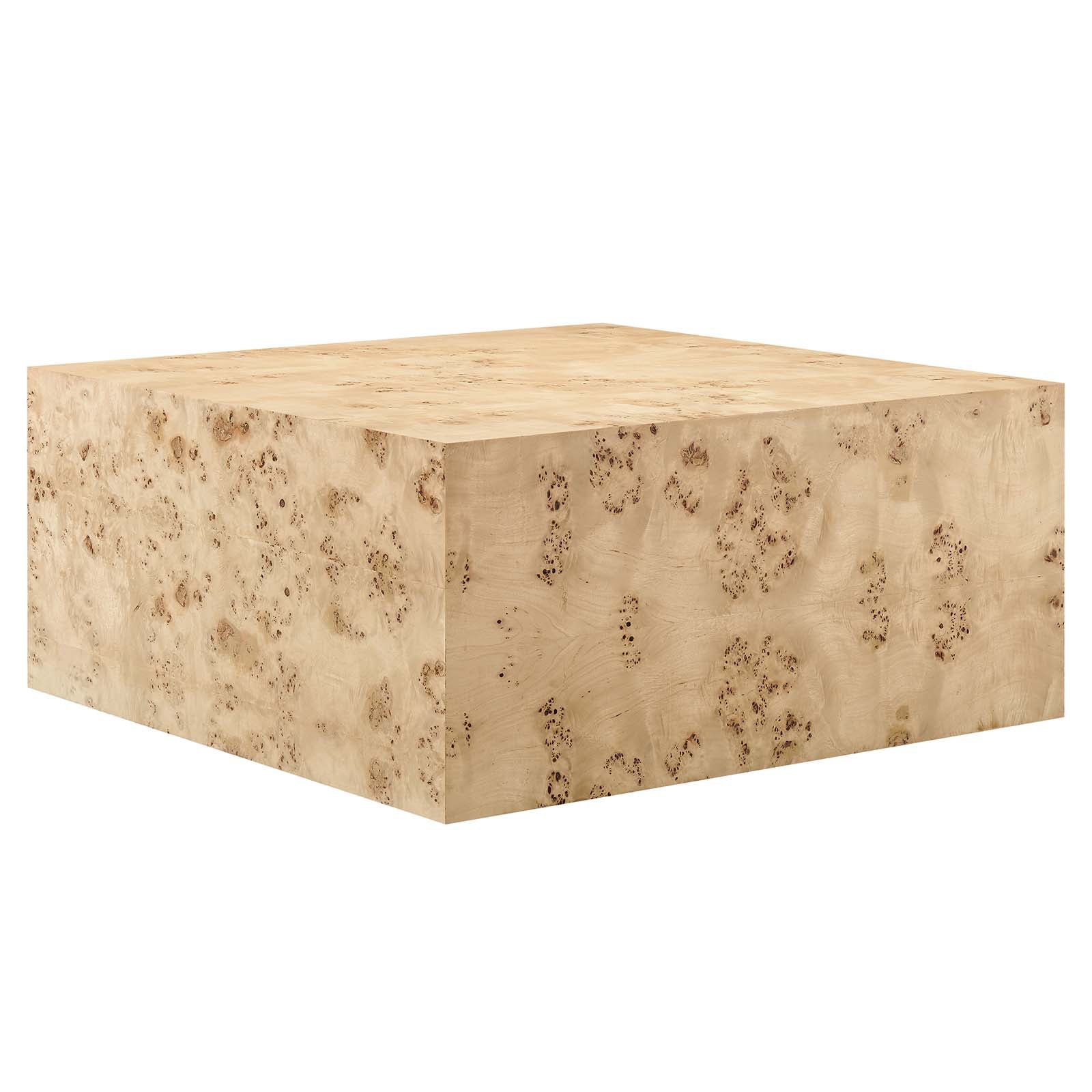 Cosmos 36" Square Burl Wood Coffee Table By Modway - EEI-6272 - Image 10