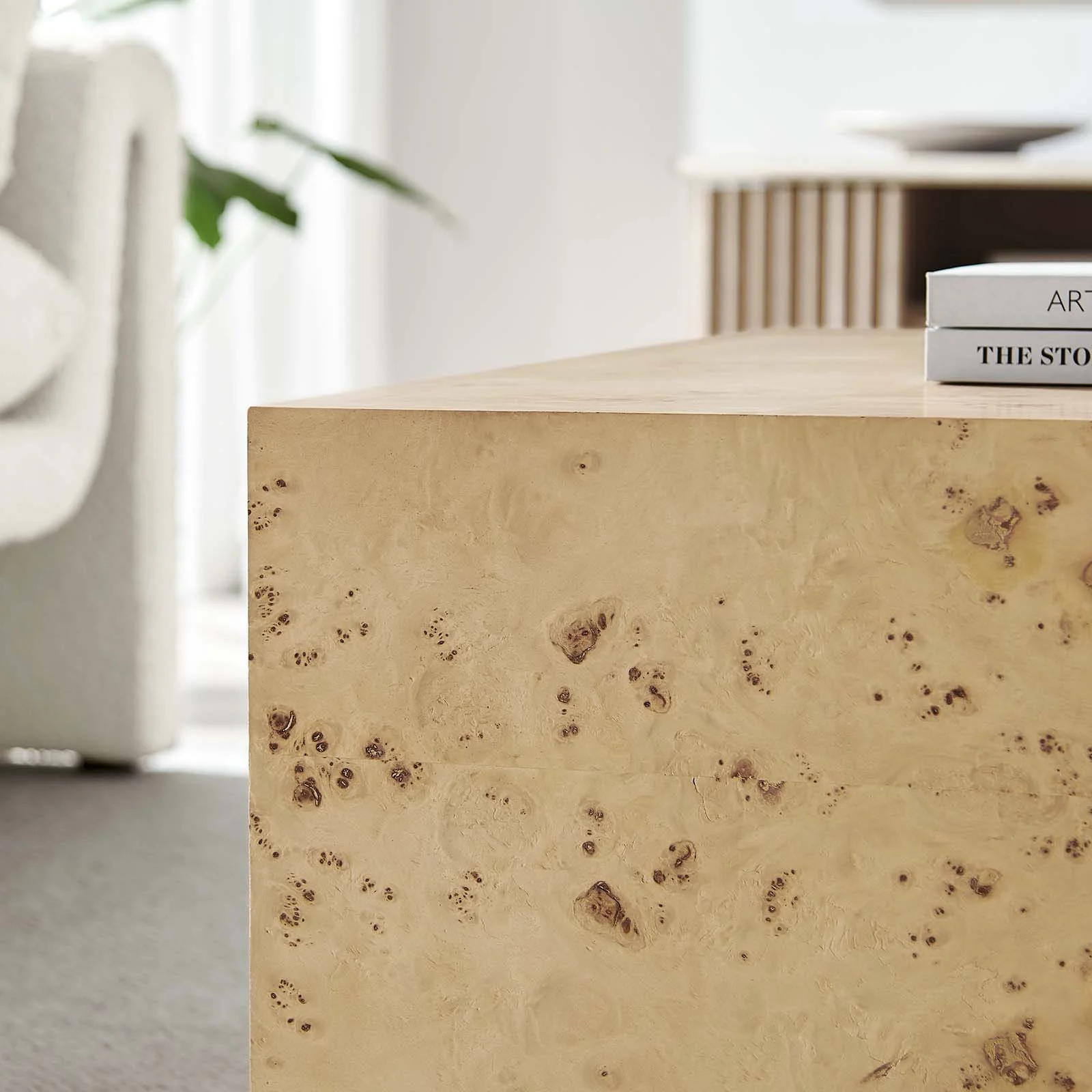Cosmos 36" Square Burl Wood Coffee Table By Modway - EEI-6272 - Image 9