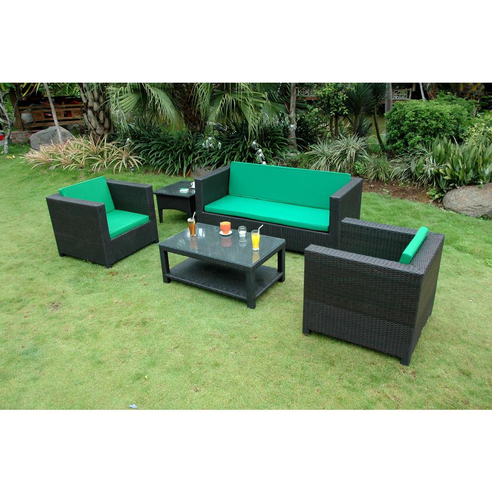 Coto De Casa 4-Pieces Deep Seating Set By Anderson Teak - Image 4