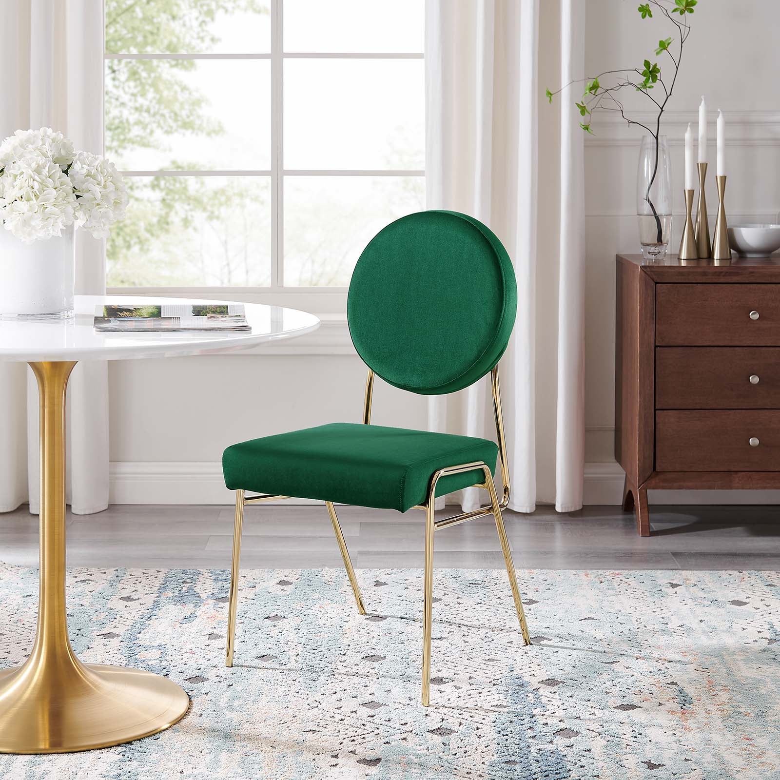 Craft Performance Velvet Dining Side Chair By Modway - EEI-6252 - Image 11