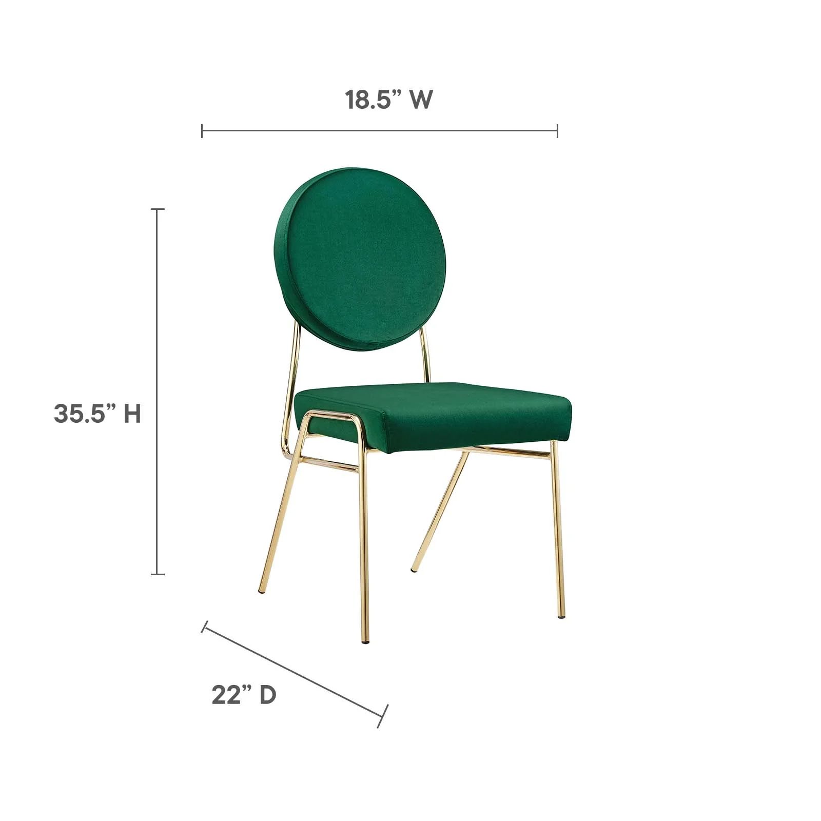 Craft Performance Velvet Dining Side Chair By Modway - EEI-6252 - Image 16