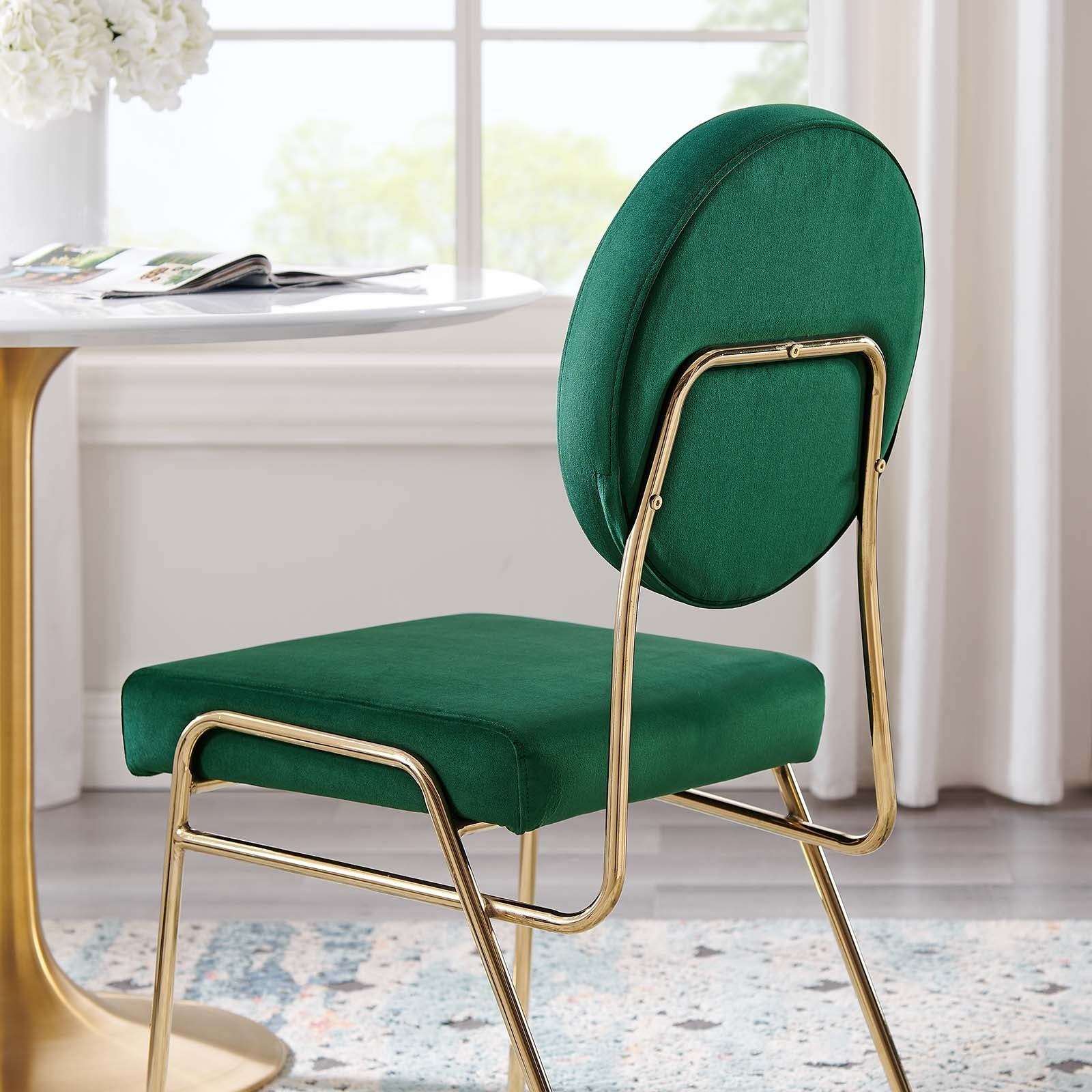 Craft Performance Velvet Dining Side Chair By Modway - EEI-6252 - Image 18